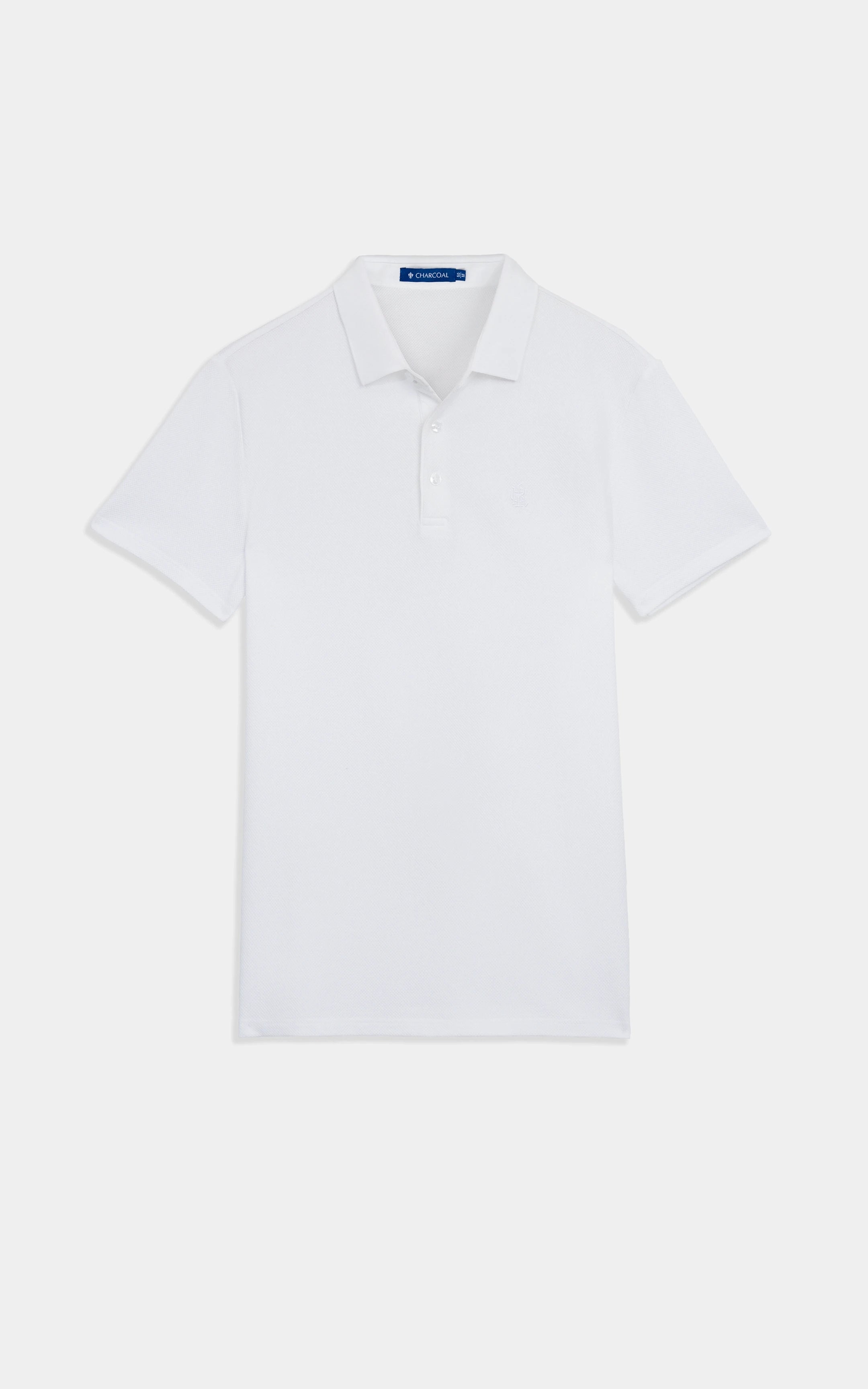 SMART FIT CLASSIC PREMIUM STRIPED POLO SHIRT WHITE