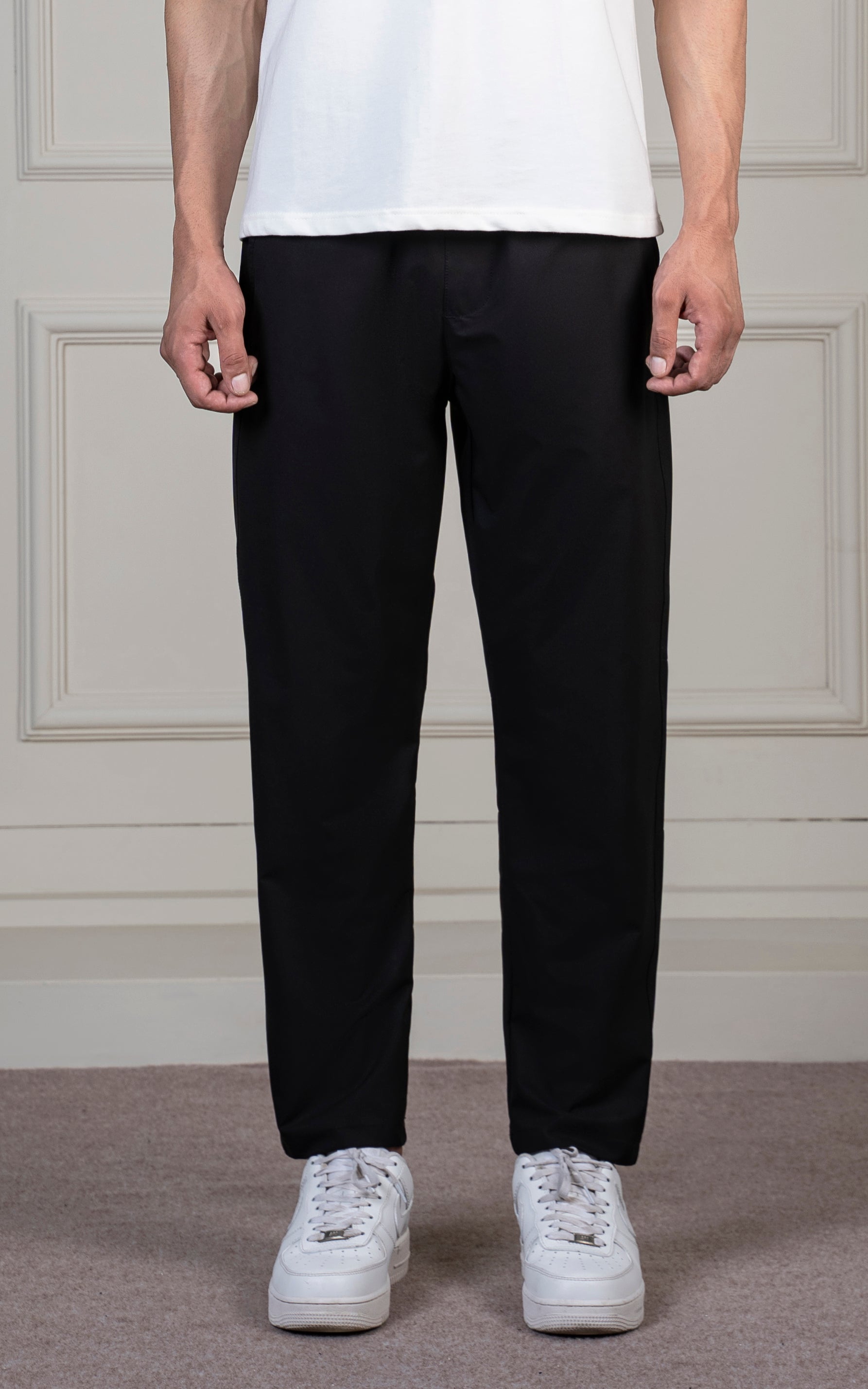 SMART FIT JOGGER TROUSER BLACK