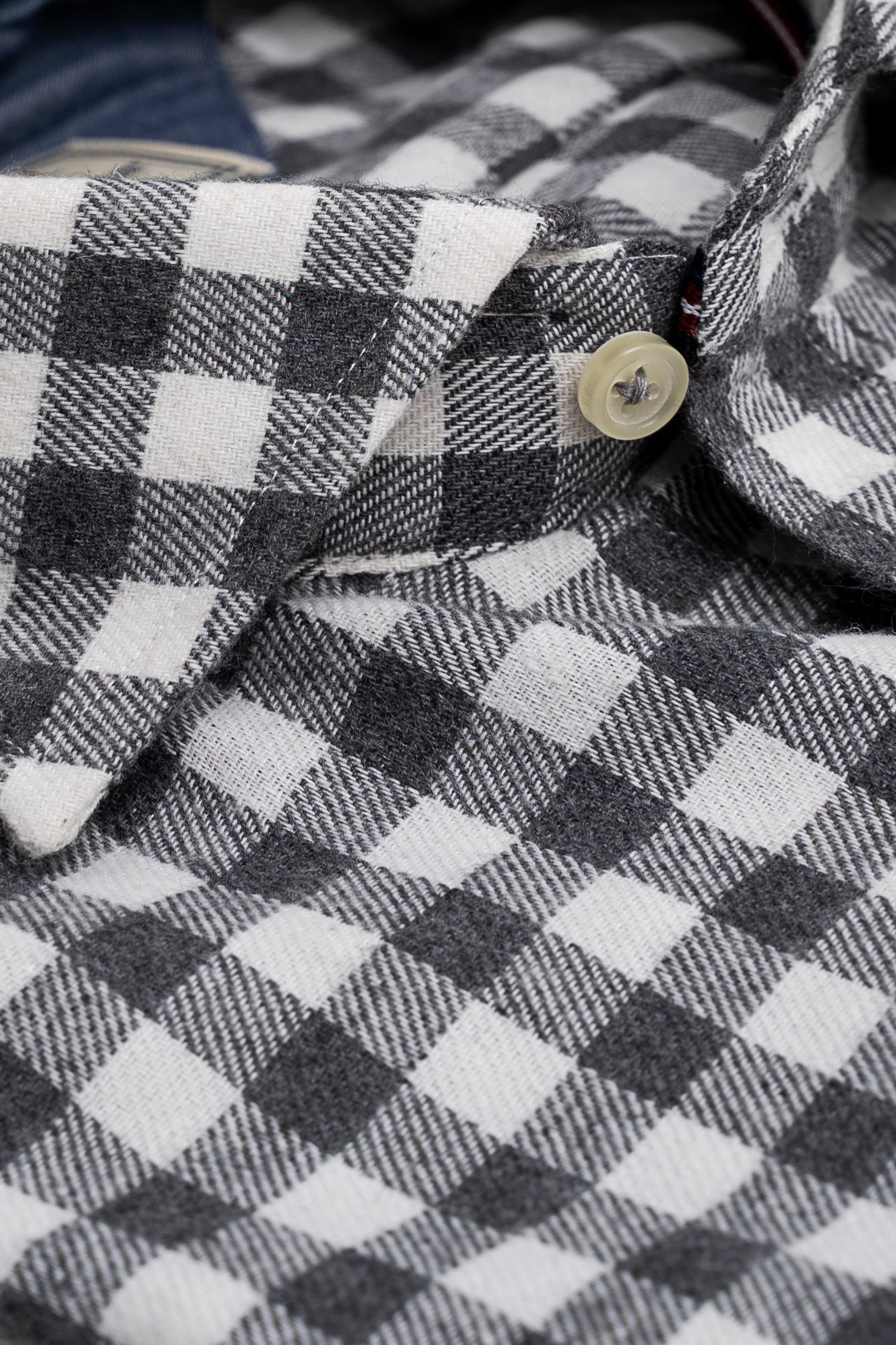 LIMITED EDITION SHIRT GREY WHITE CHECK