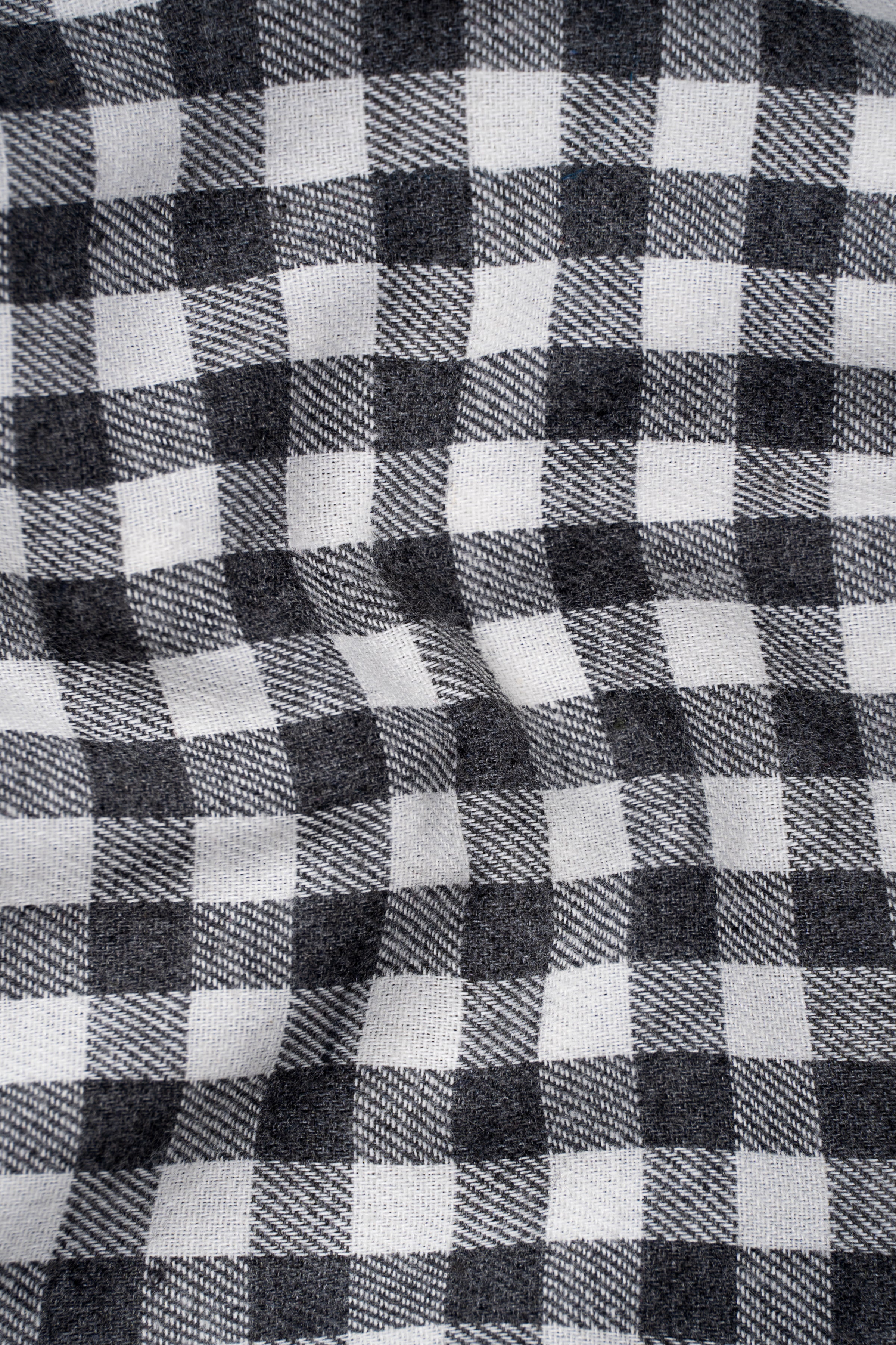 LIMITED EDITION SHIRT GREY WHITE CHECK
