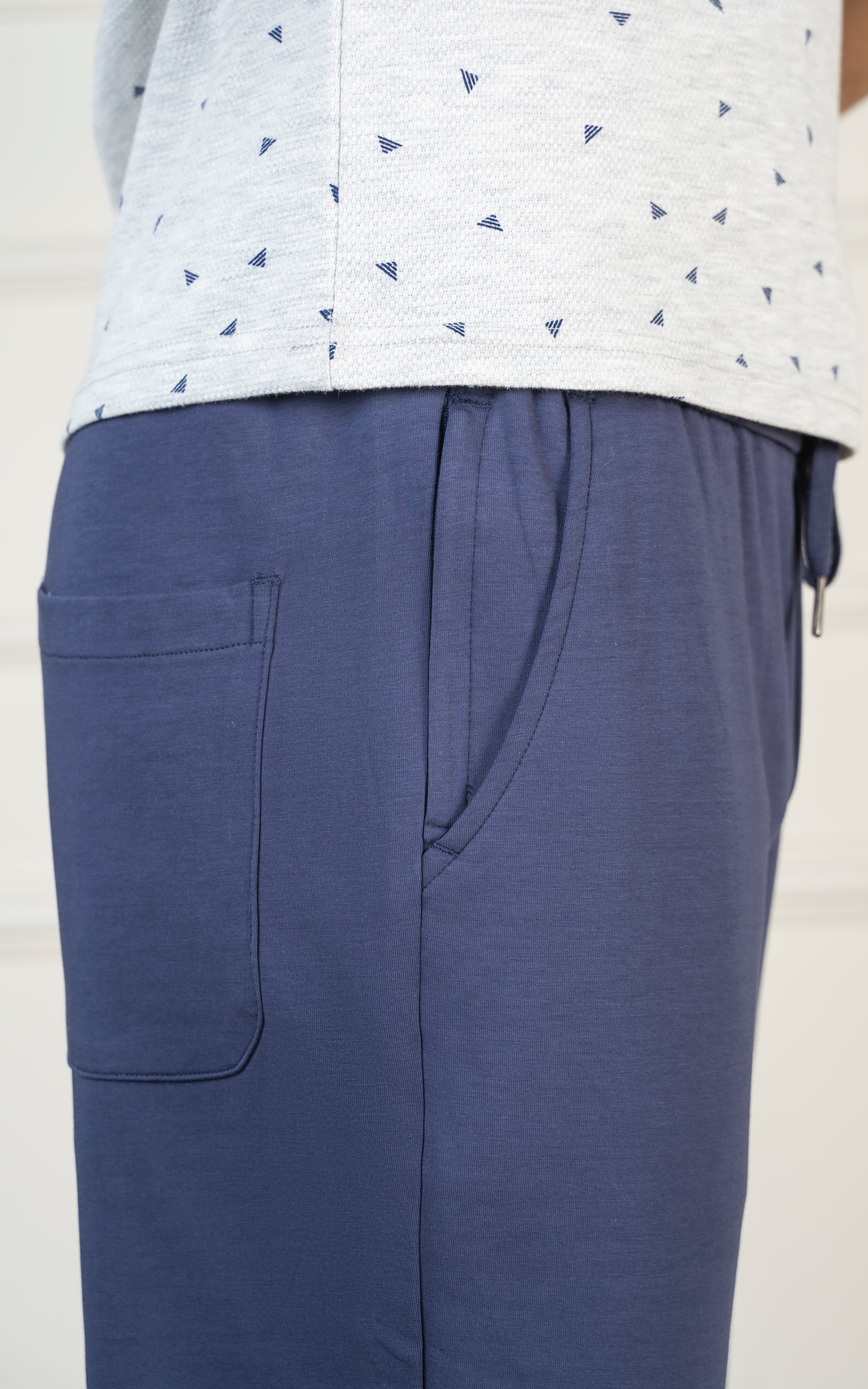 SMART FIT CASUAL TROUSER NAVY