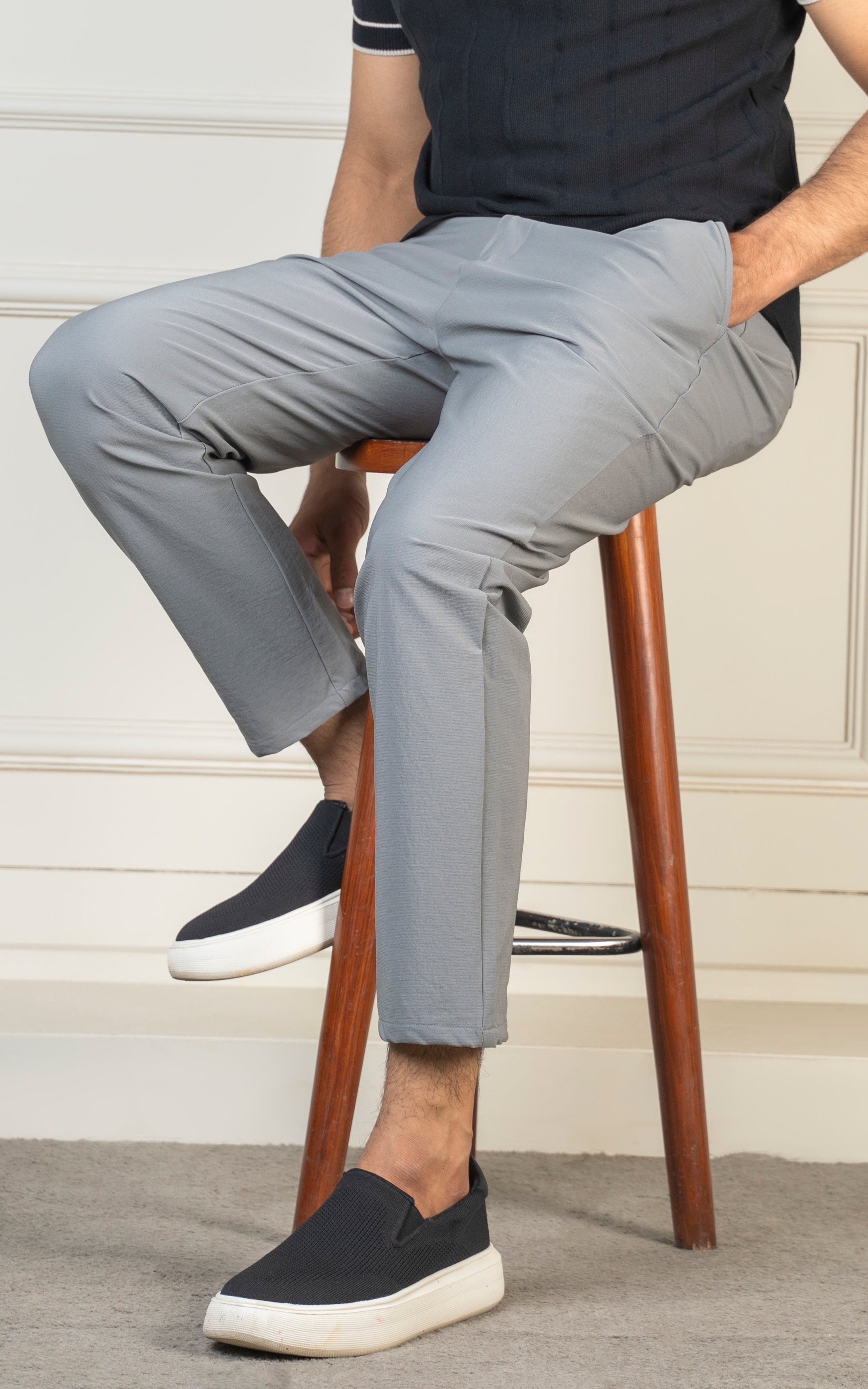 CASUAL TROUSER GREY