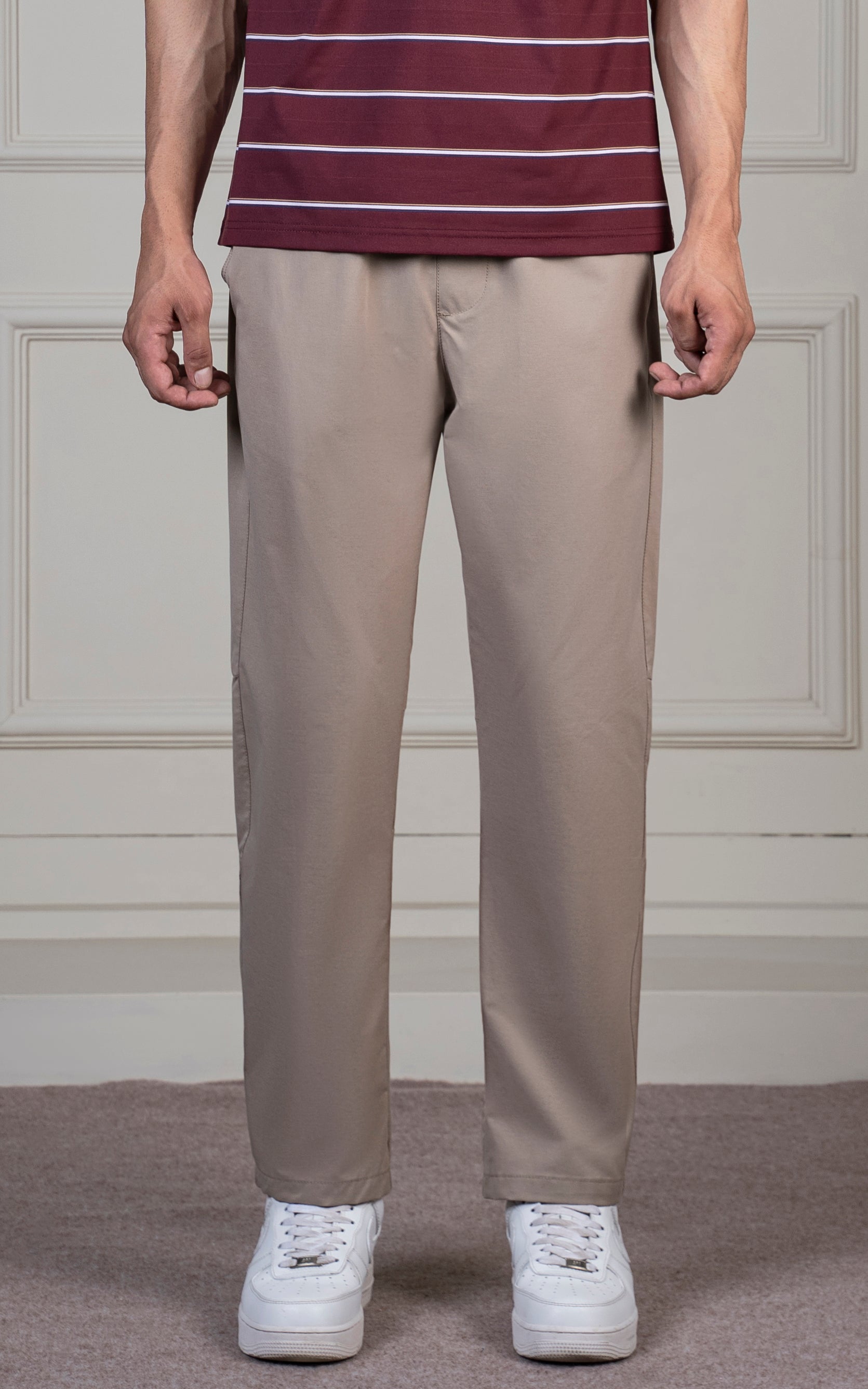 SMART FIT JOGGER TROUSER KHAKI
