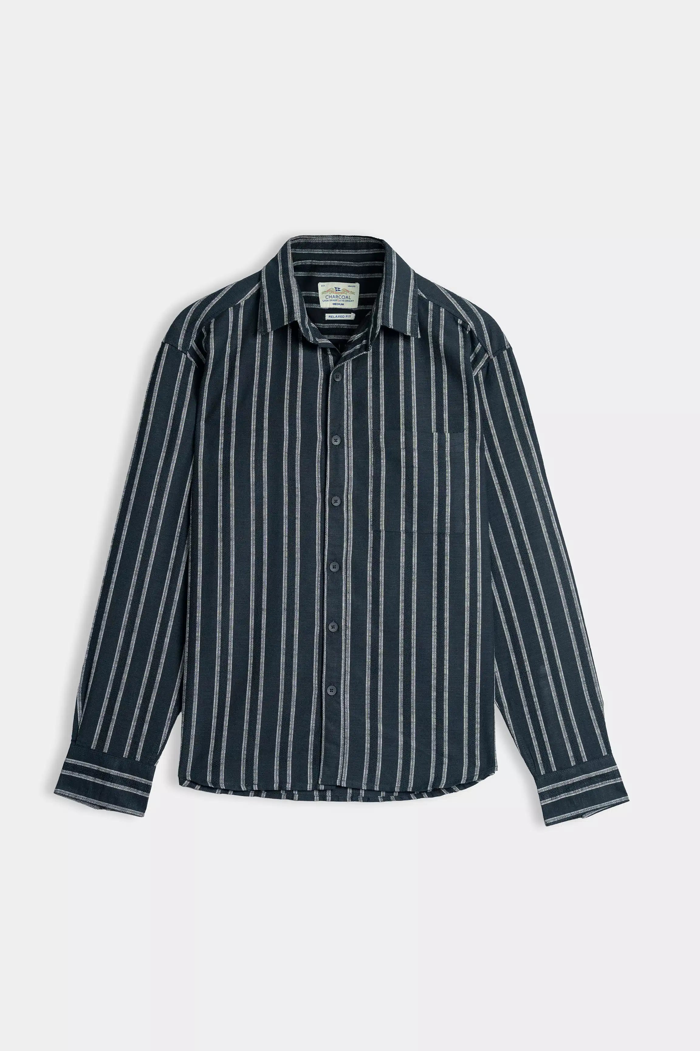 CASUAL SHIRT BLACK