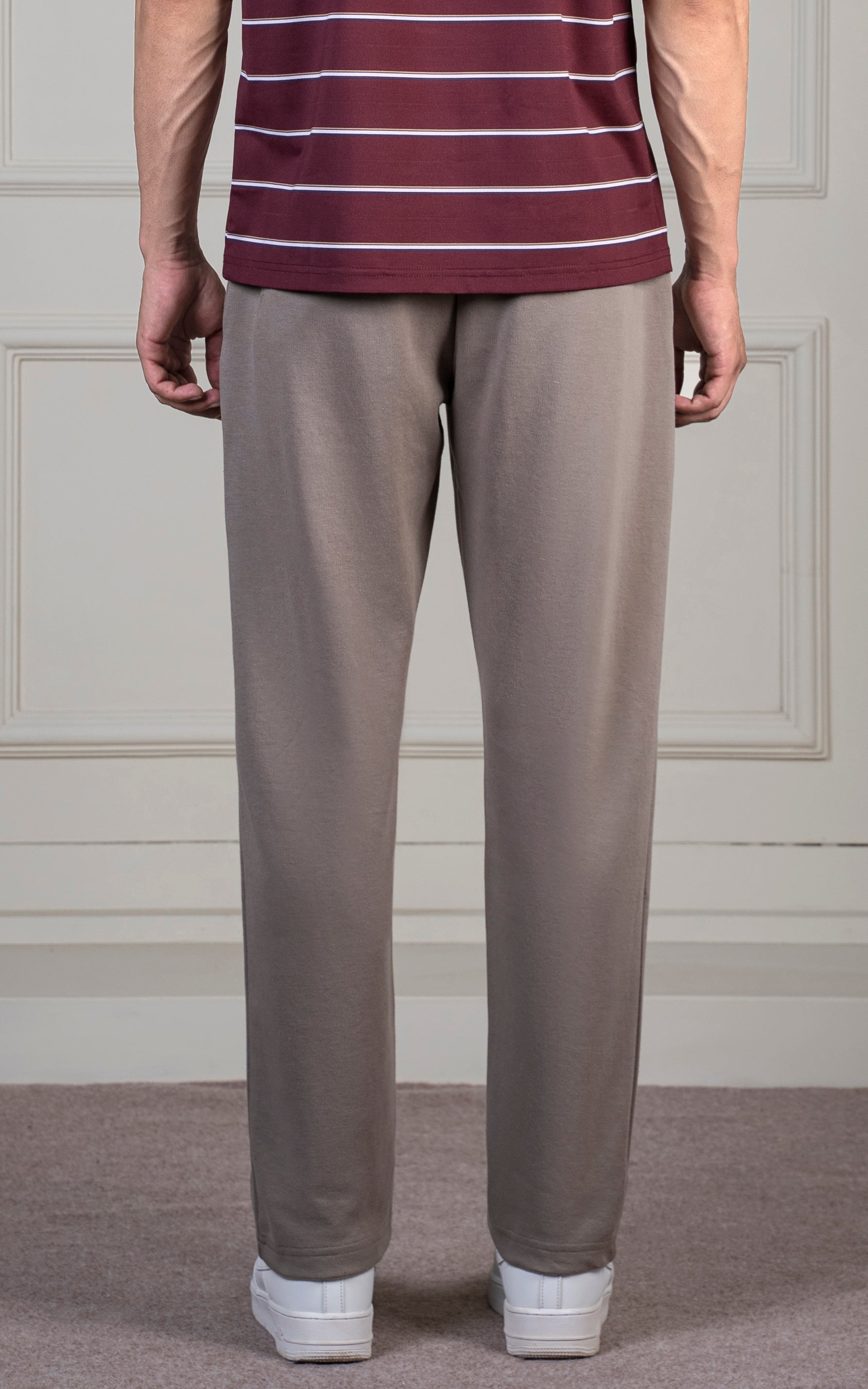 SMART FIT INTERLOCK JOGGER TROUSER KHAKI