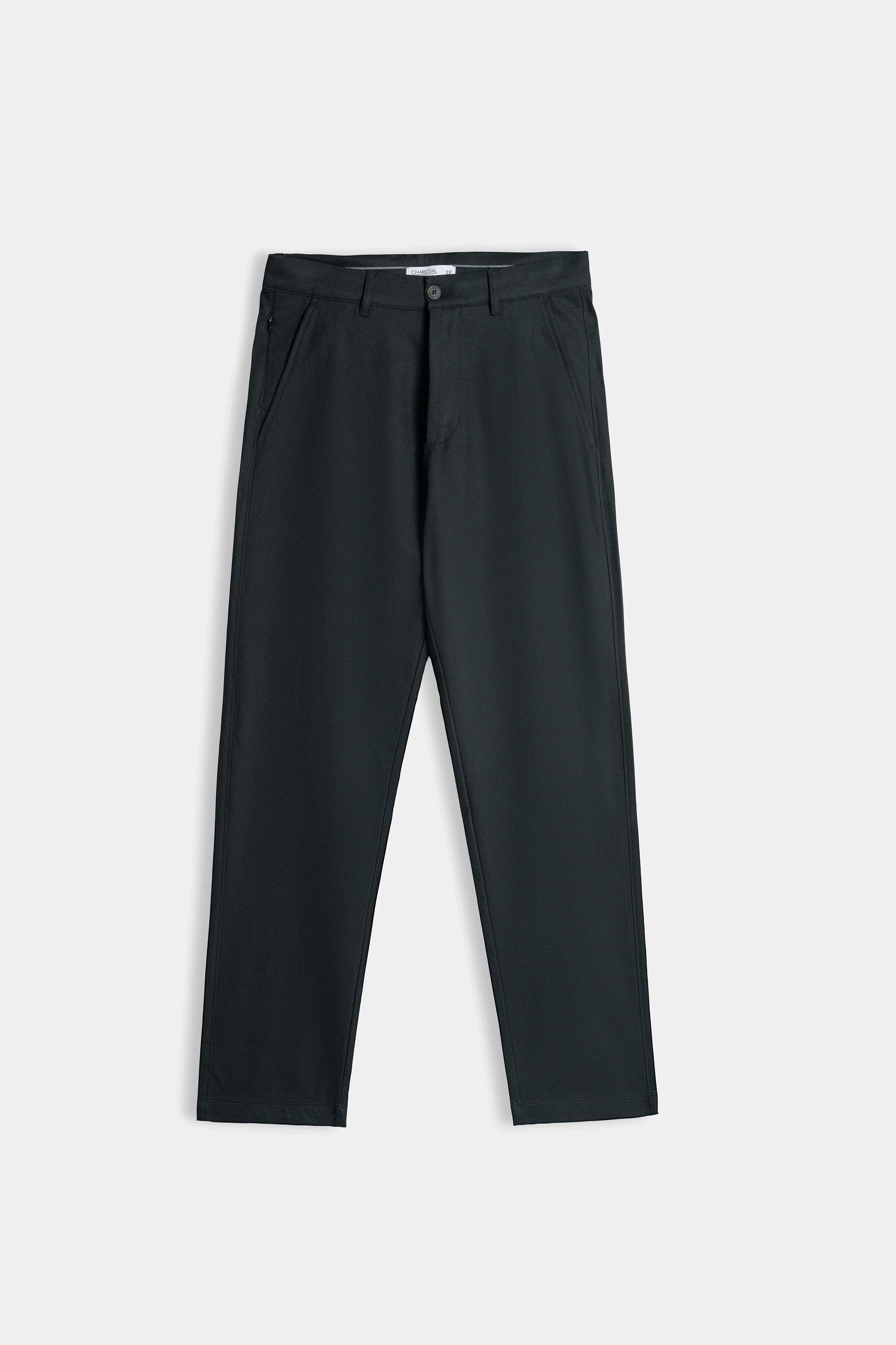 STRAIGHT FIT CROSS POCKET PANT BLACK