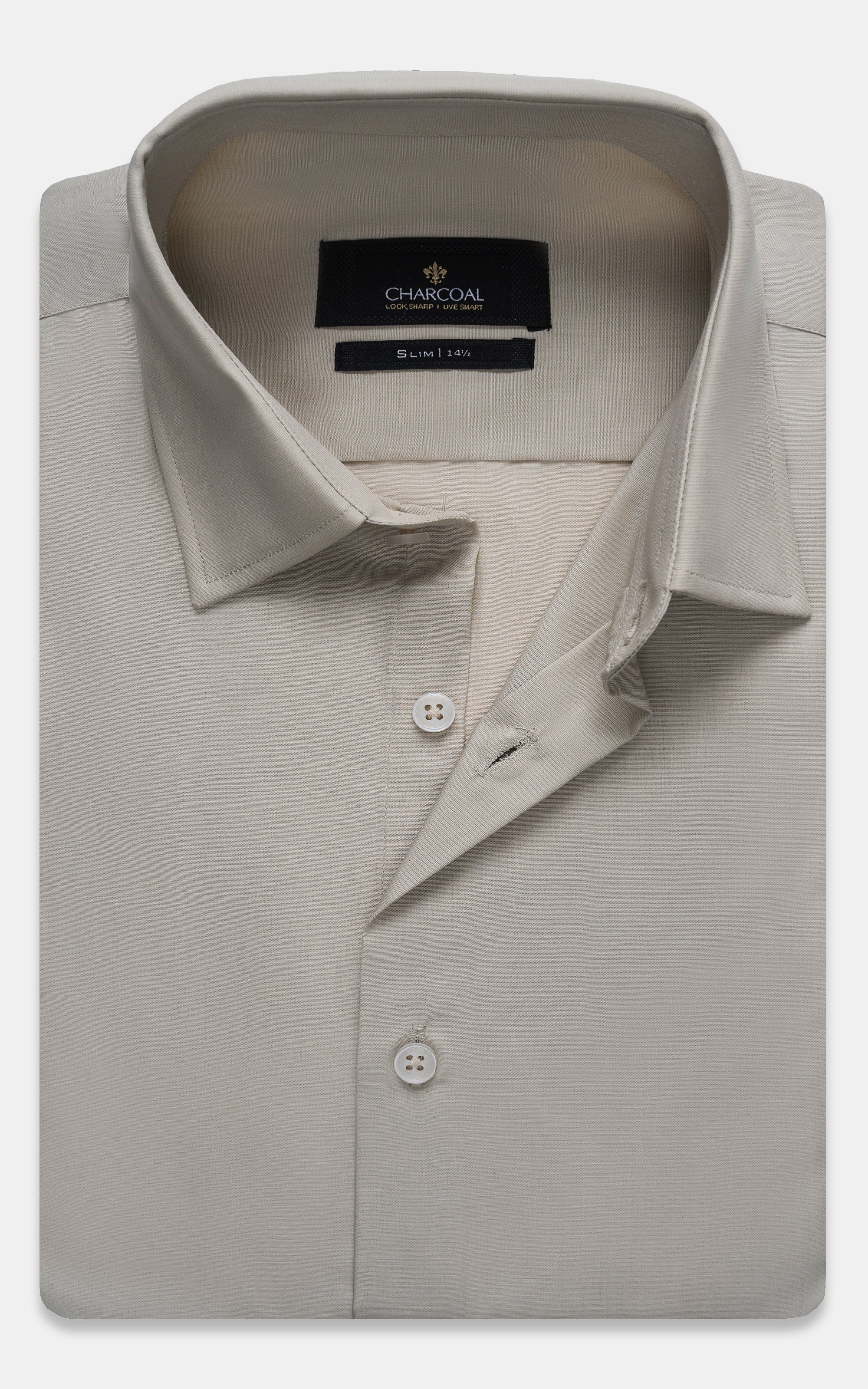 DRESS SHIRT BEIGE