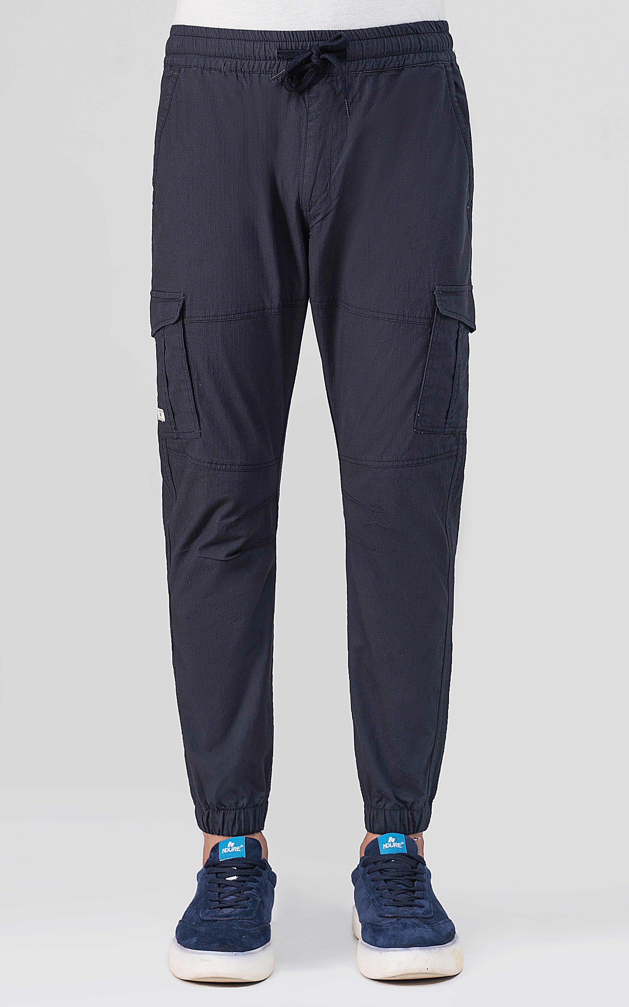 SLIM FIT CARGO TROUSER NAVY