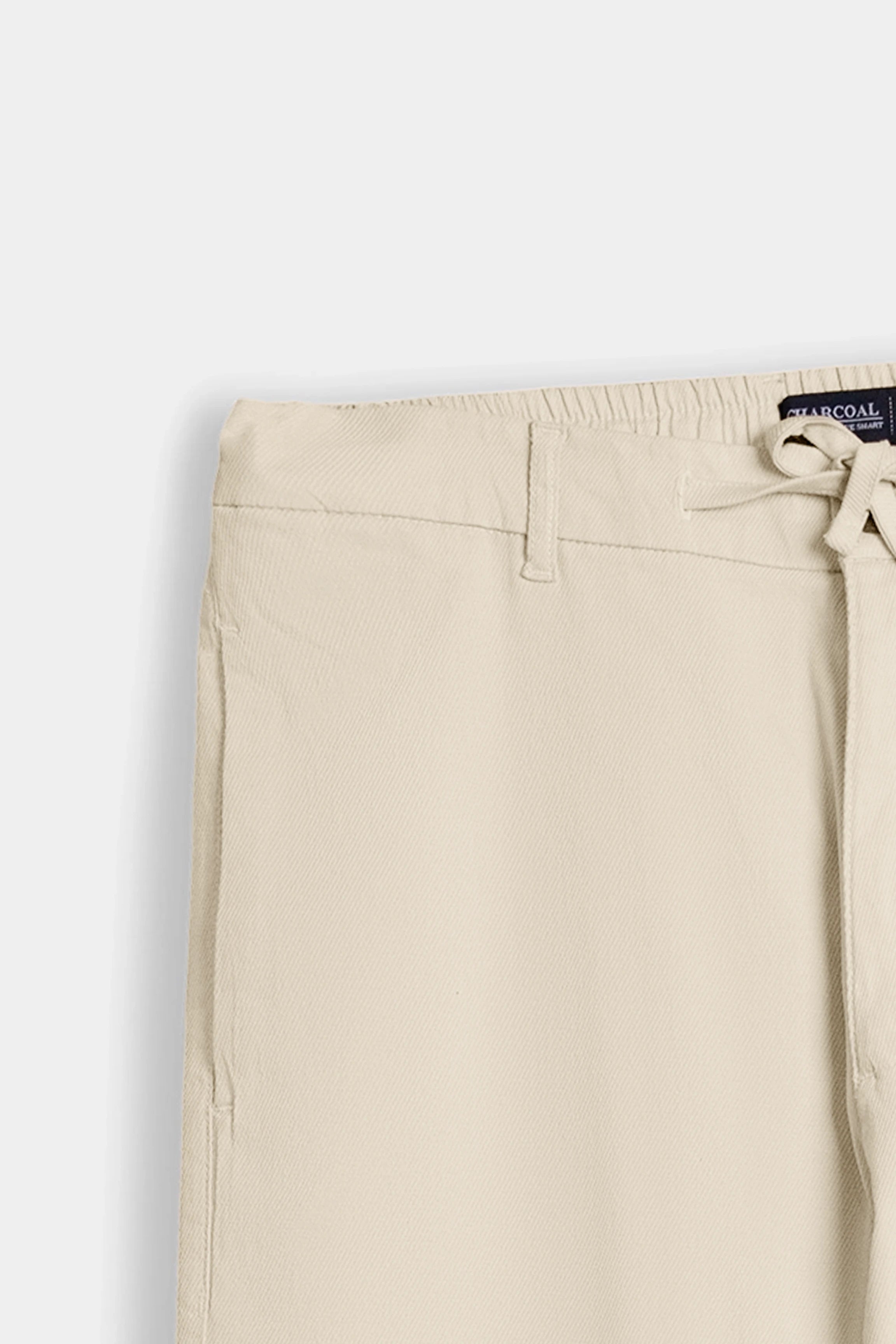 STRAIGHT FIT CASUAL TROUSER BEIGE