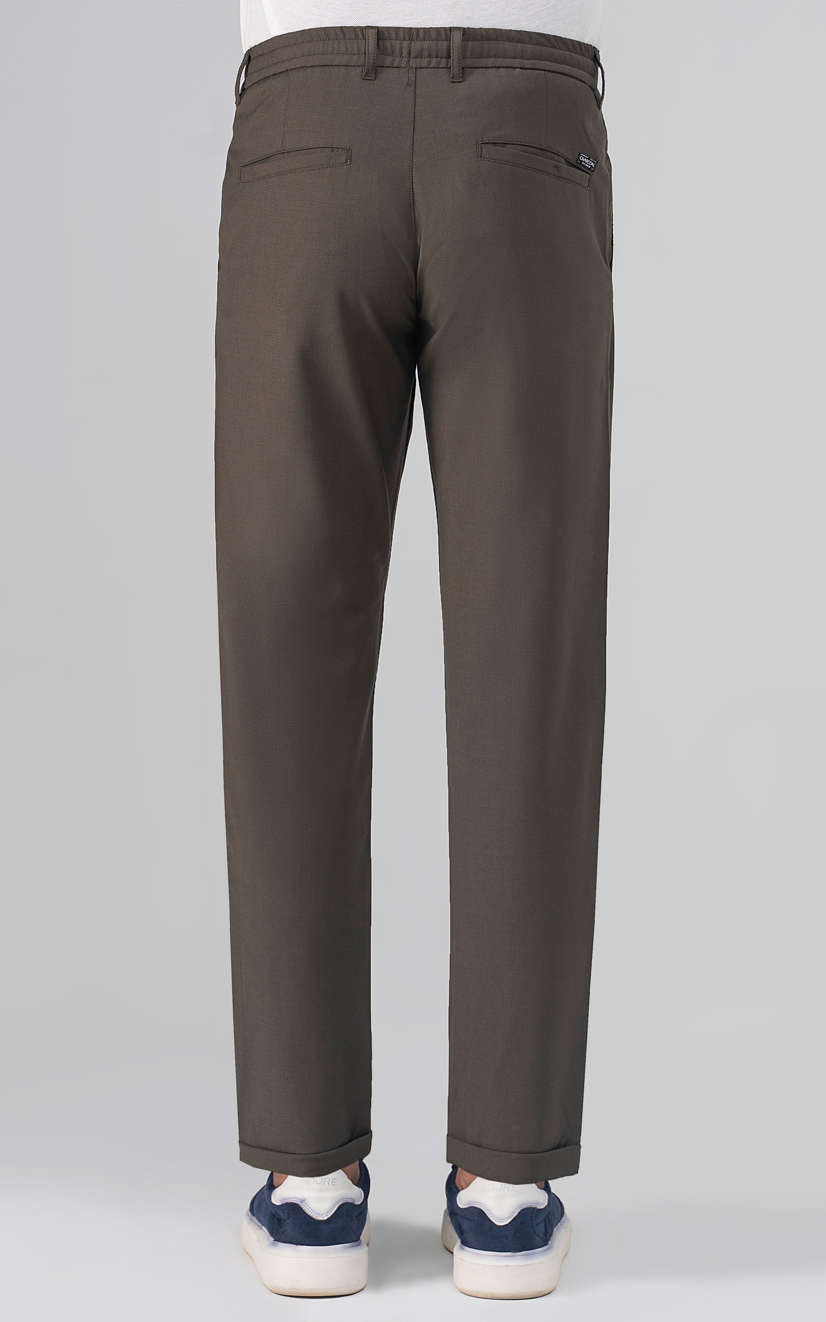 SMART FIT JOGGER TROUSER OLIVE