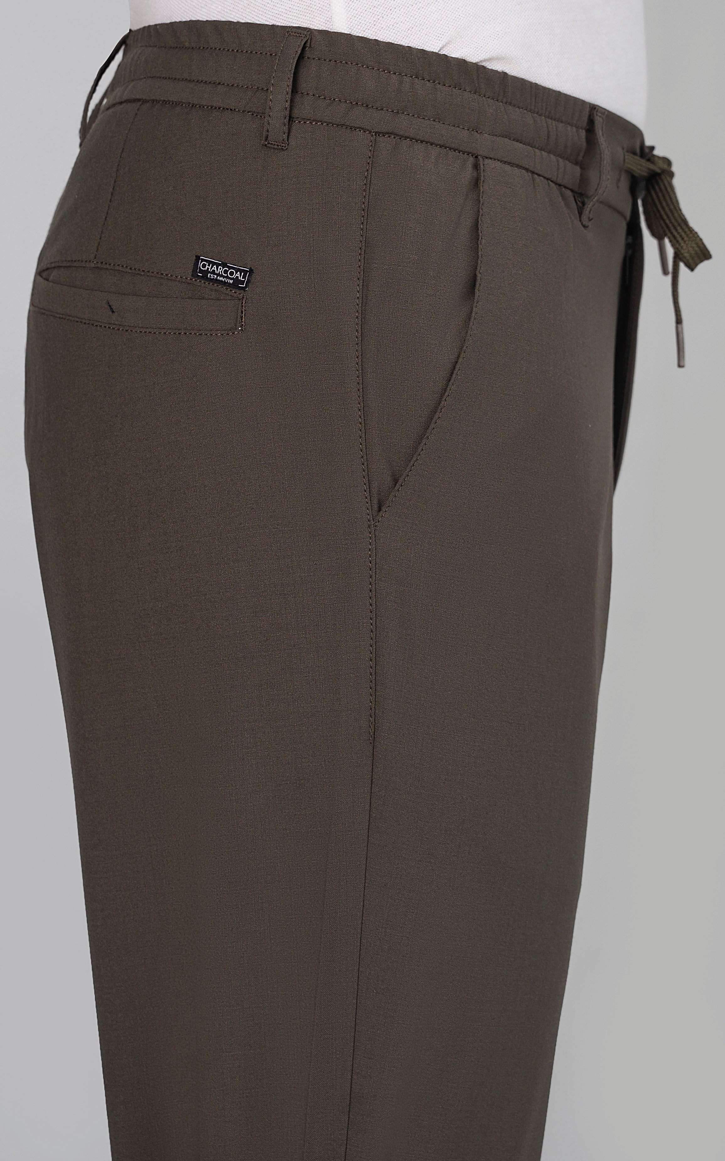 SMART FIT JOGGER TROUSER OLIVE