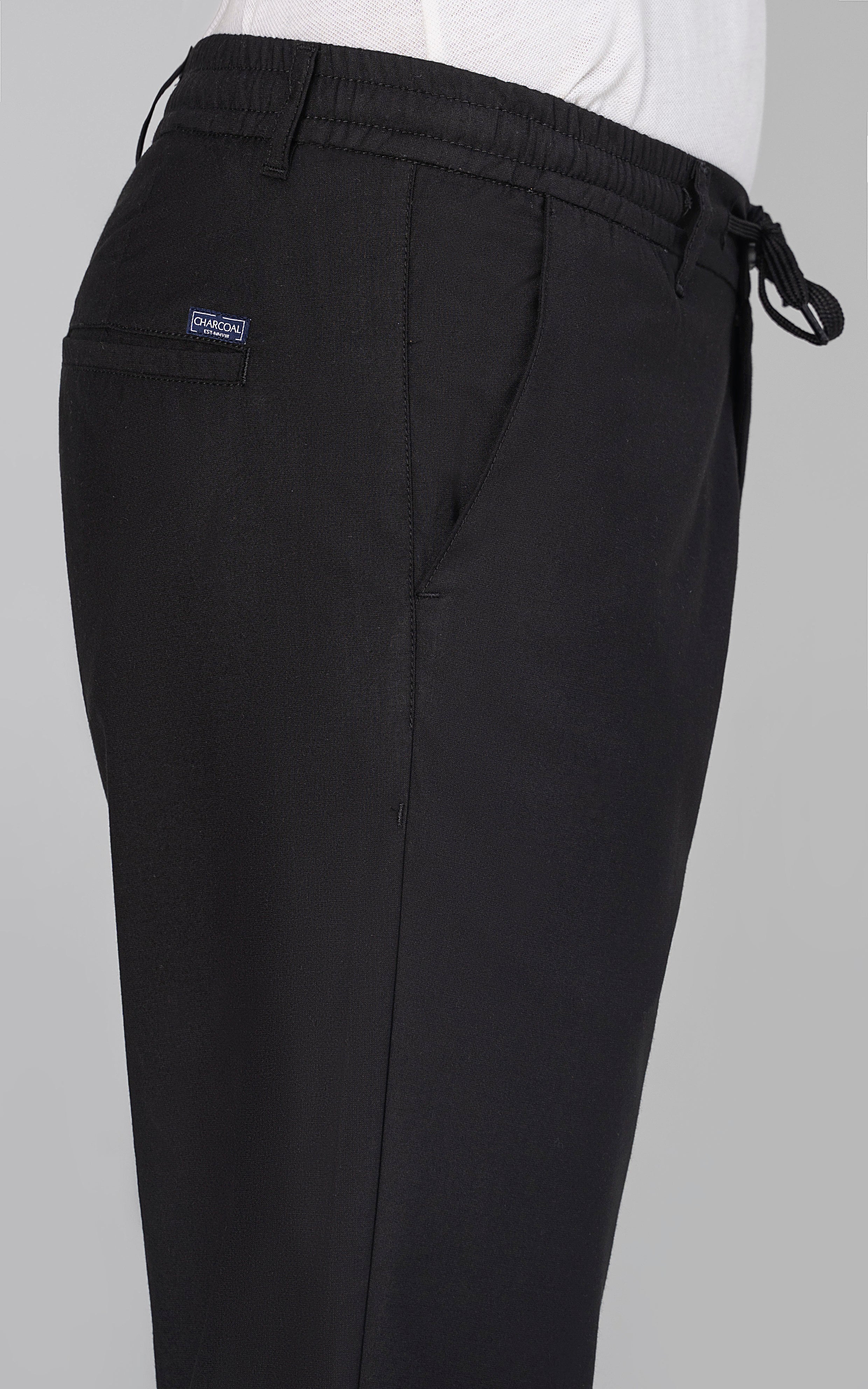 SMART FIT JOGGER TROUSER BLACK