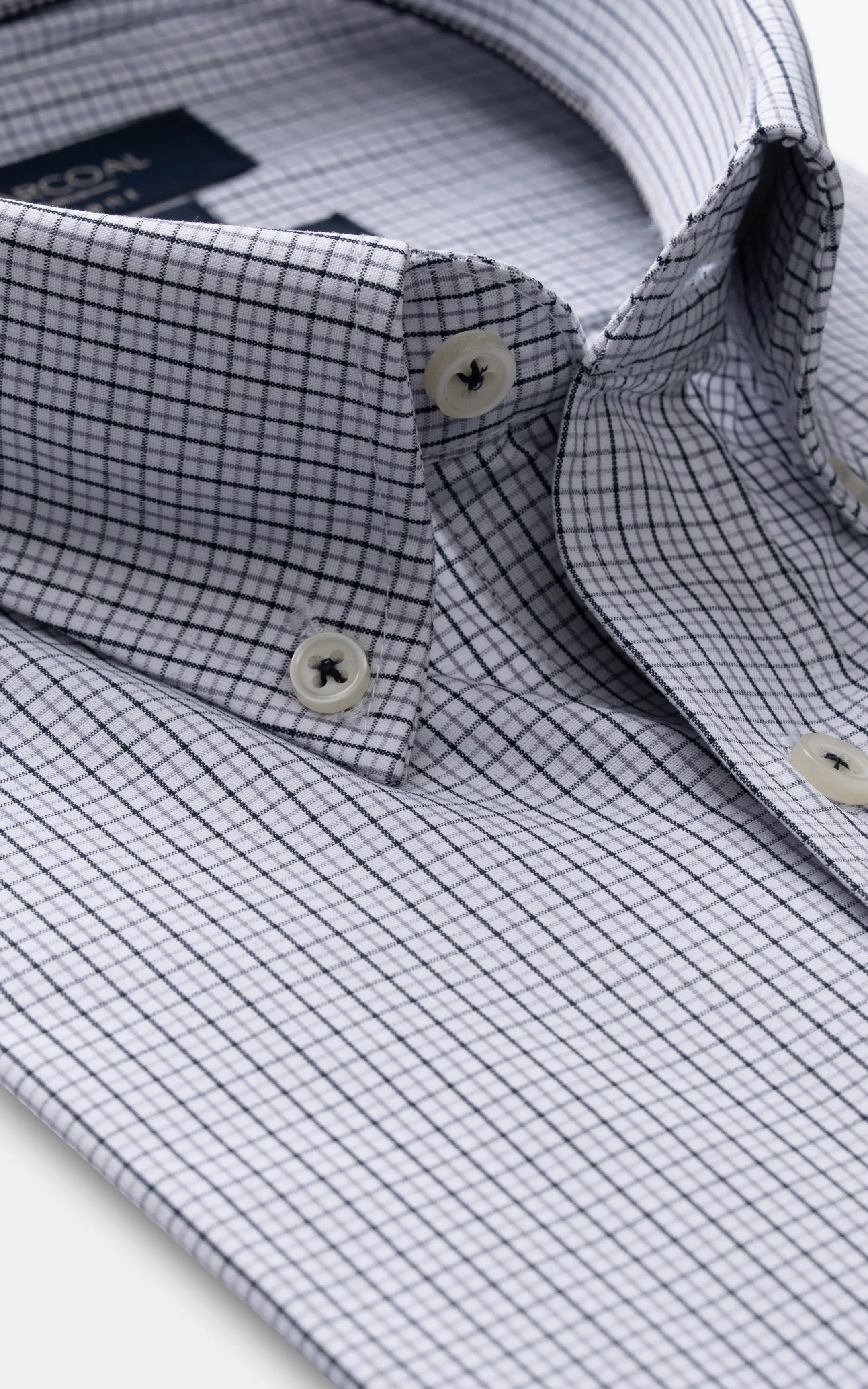 SMART FIT CHECKERED SHIRT GREY CHECK