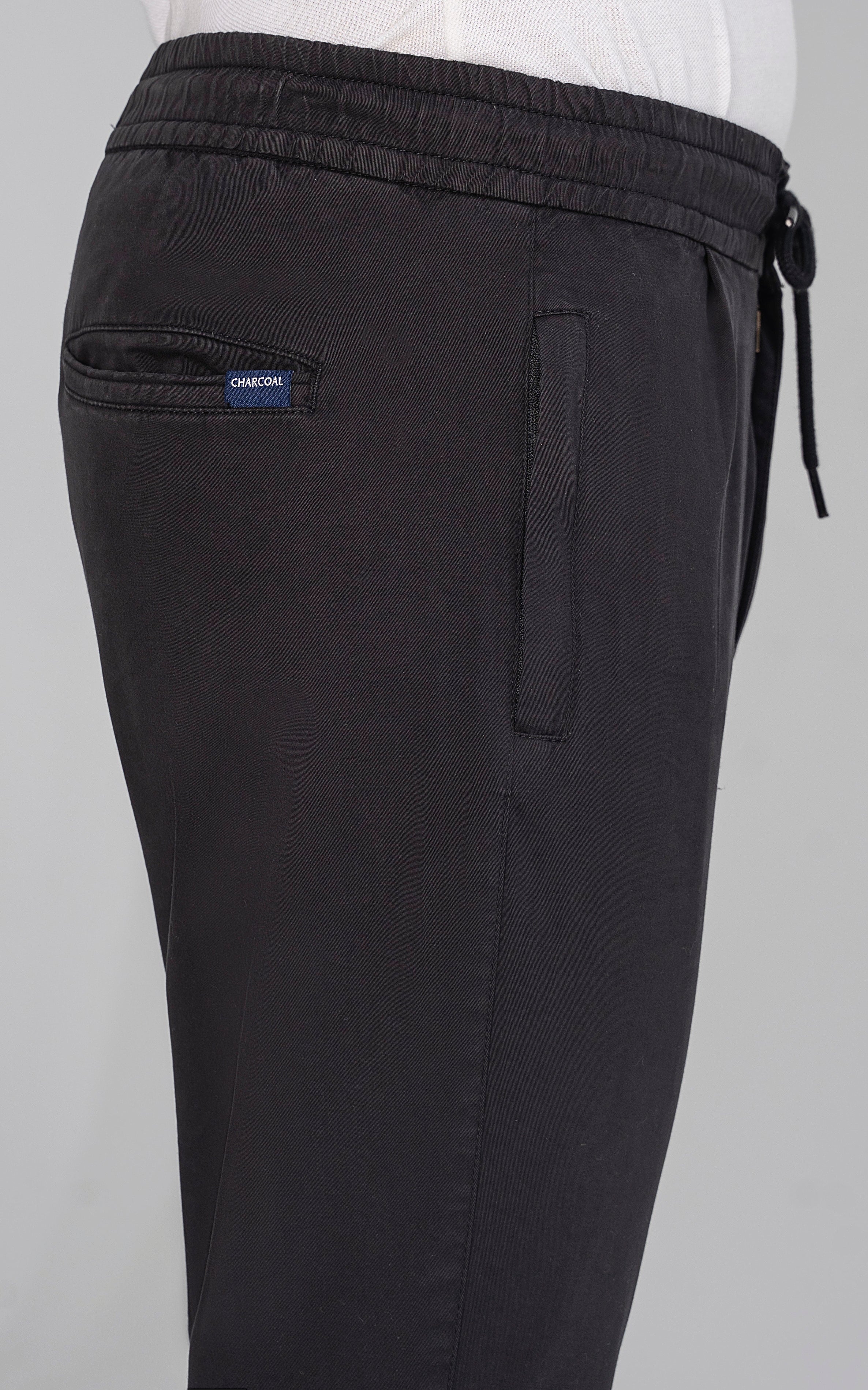 SLIM FIT JOGGER TROUSER BLACK