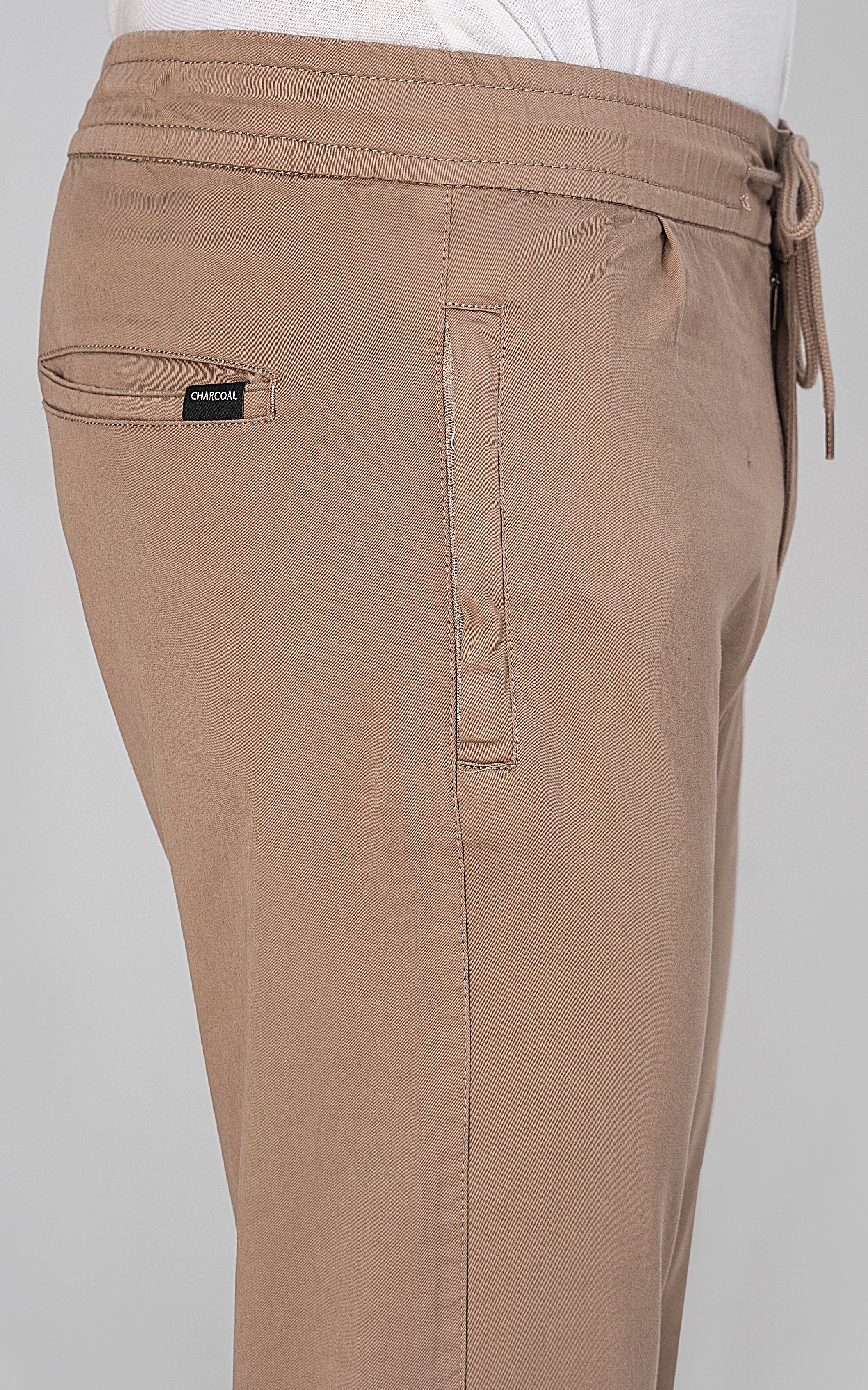 SLIM FIT JOGGER TROUSER KHAKI