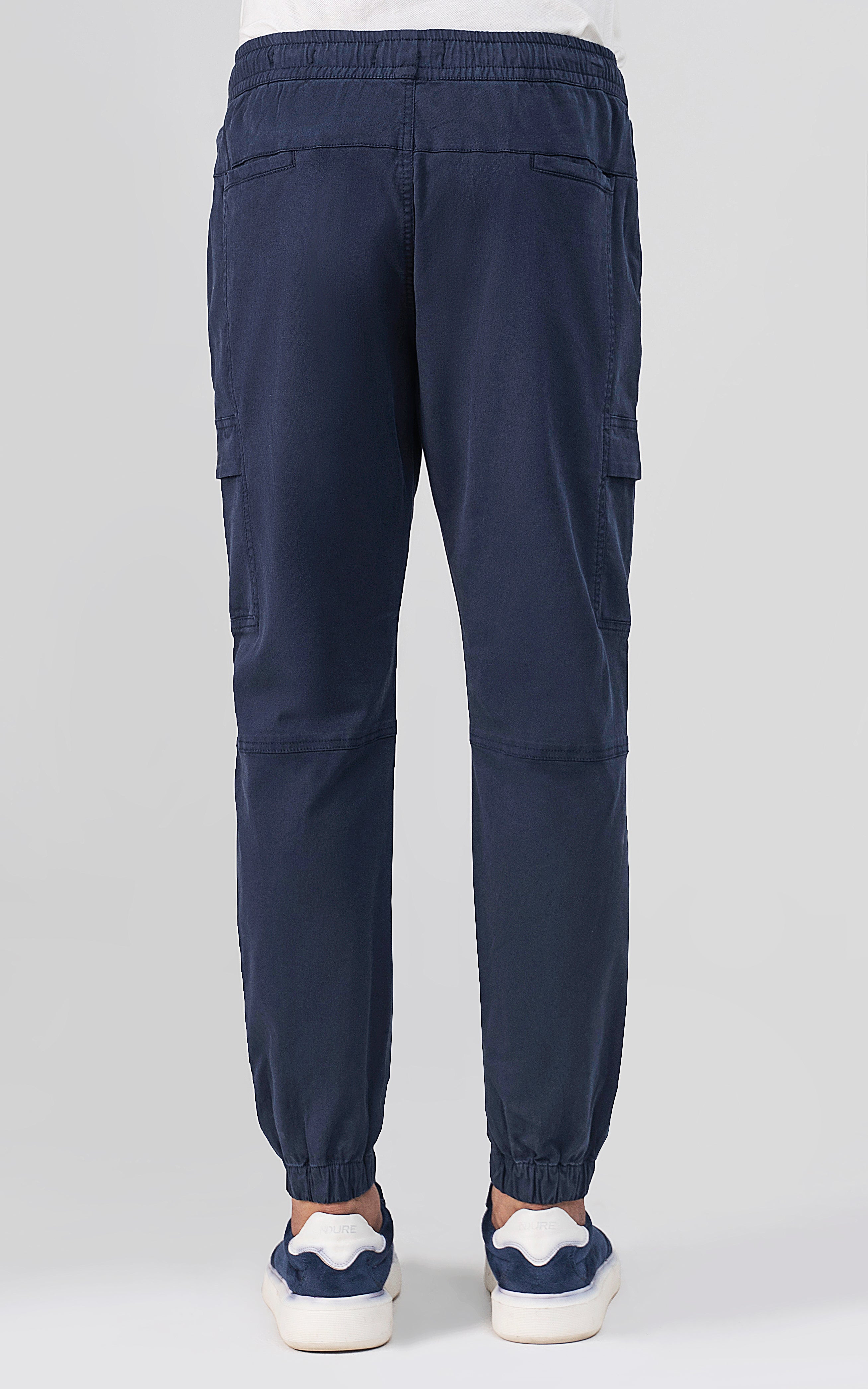 SLIM FIT CARGO TROUSER NAVY