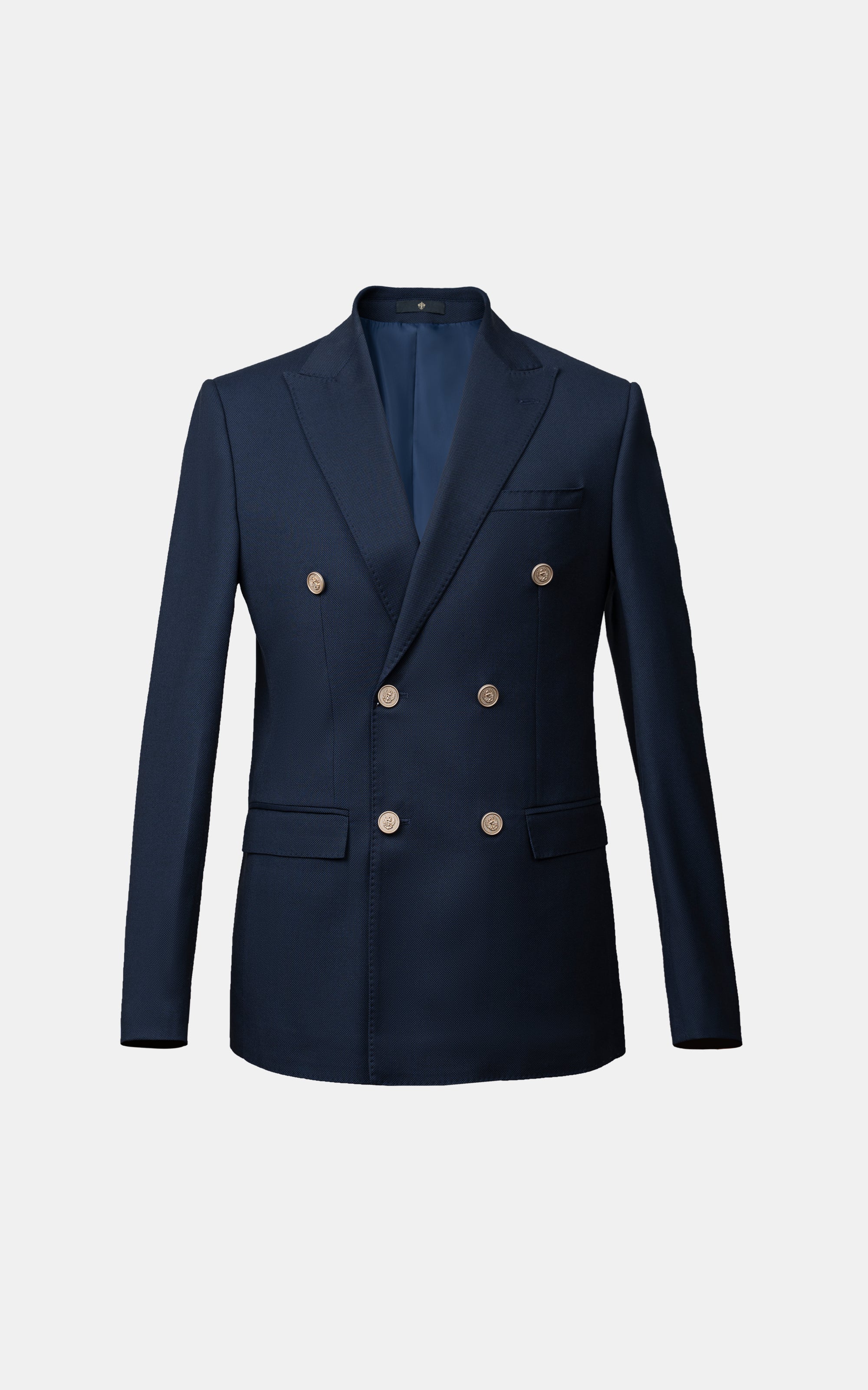 CASUAL COAT DOUBLE BREASTED NAVY
