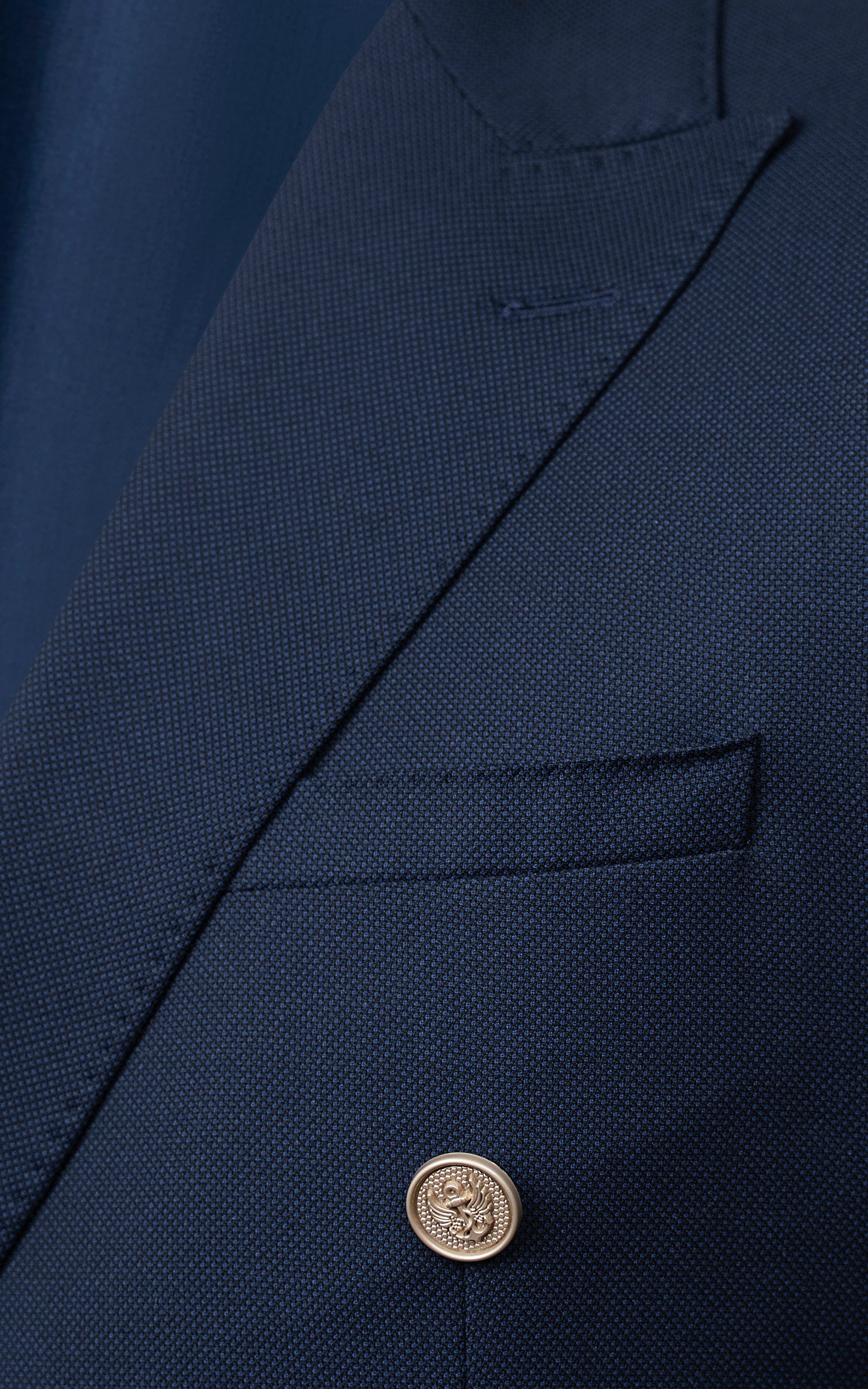 CASUAL COAT DOUBLE BREASTED NAVY
