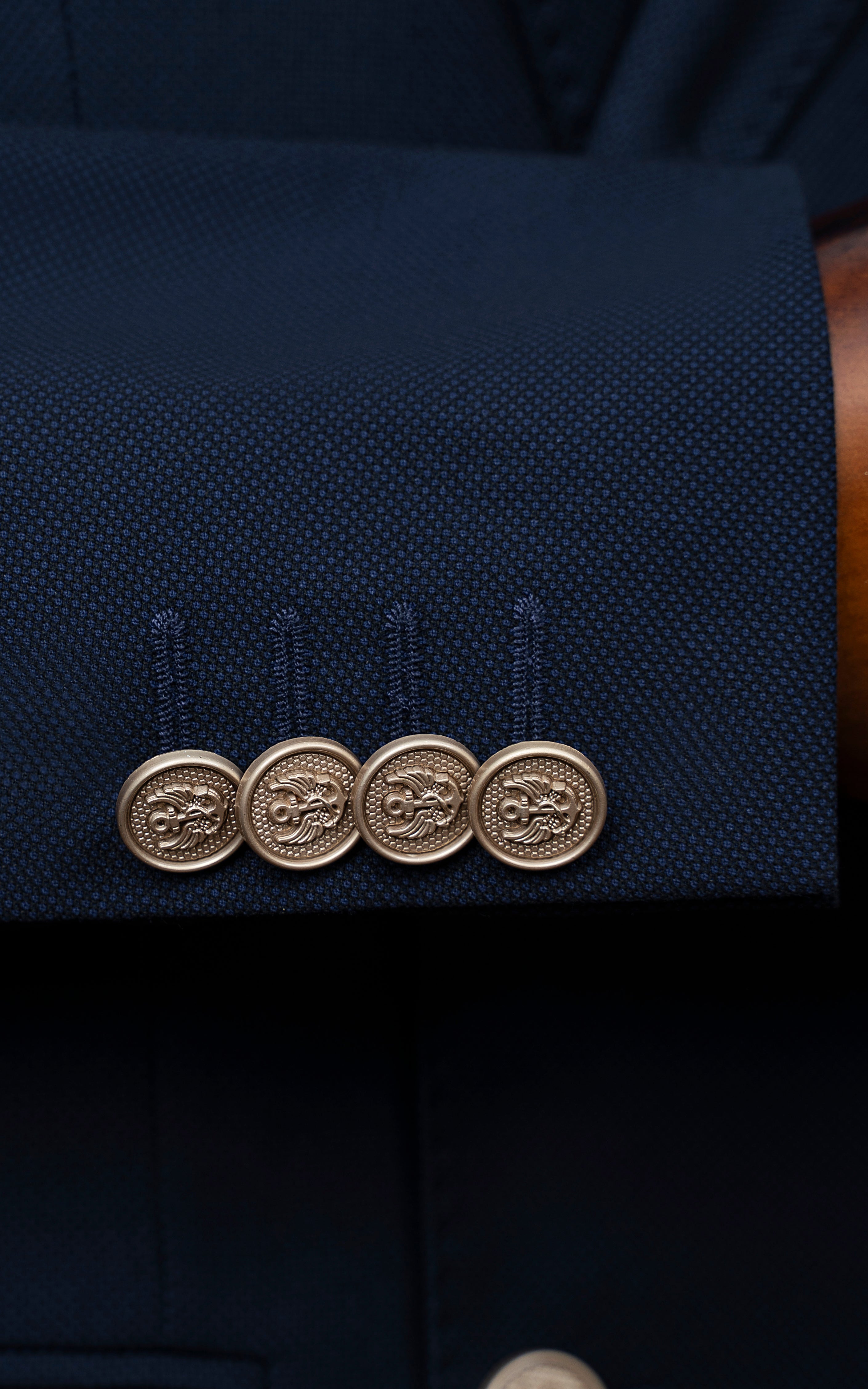 CASUAL COAT DOUBLE BREASTED NAVY