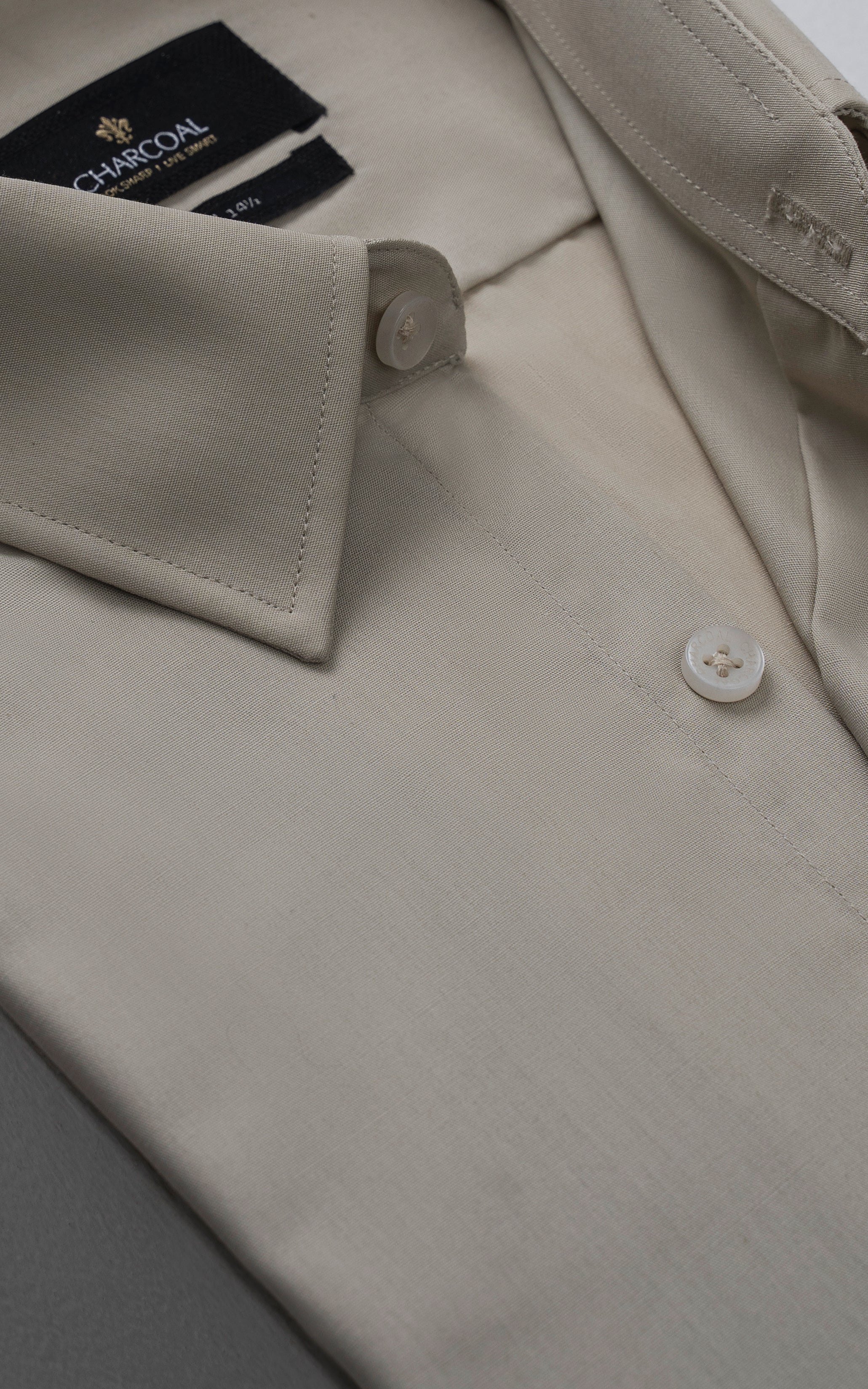 DRESS SHIRT BEIGE