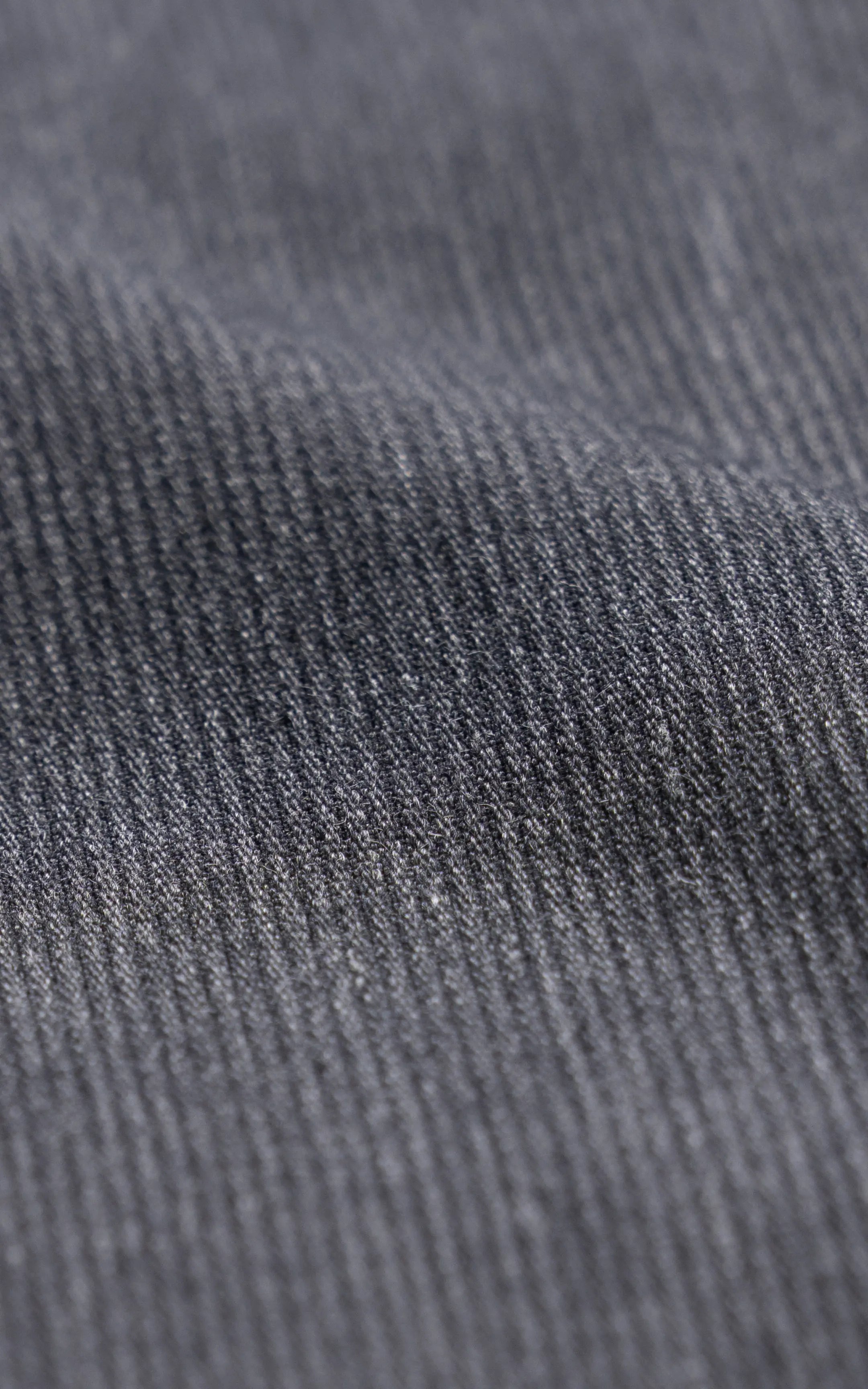 Charcoal grey smart shirt fabric texture close-up