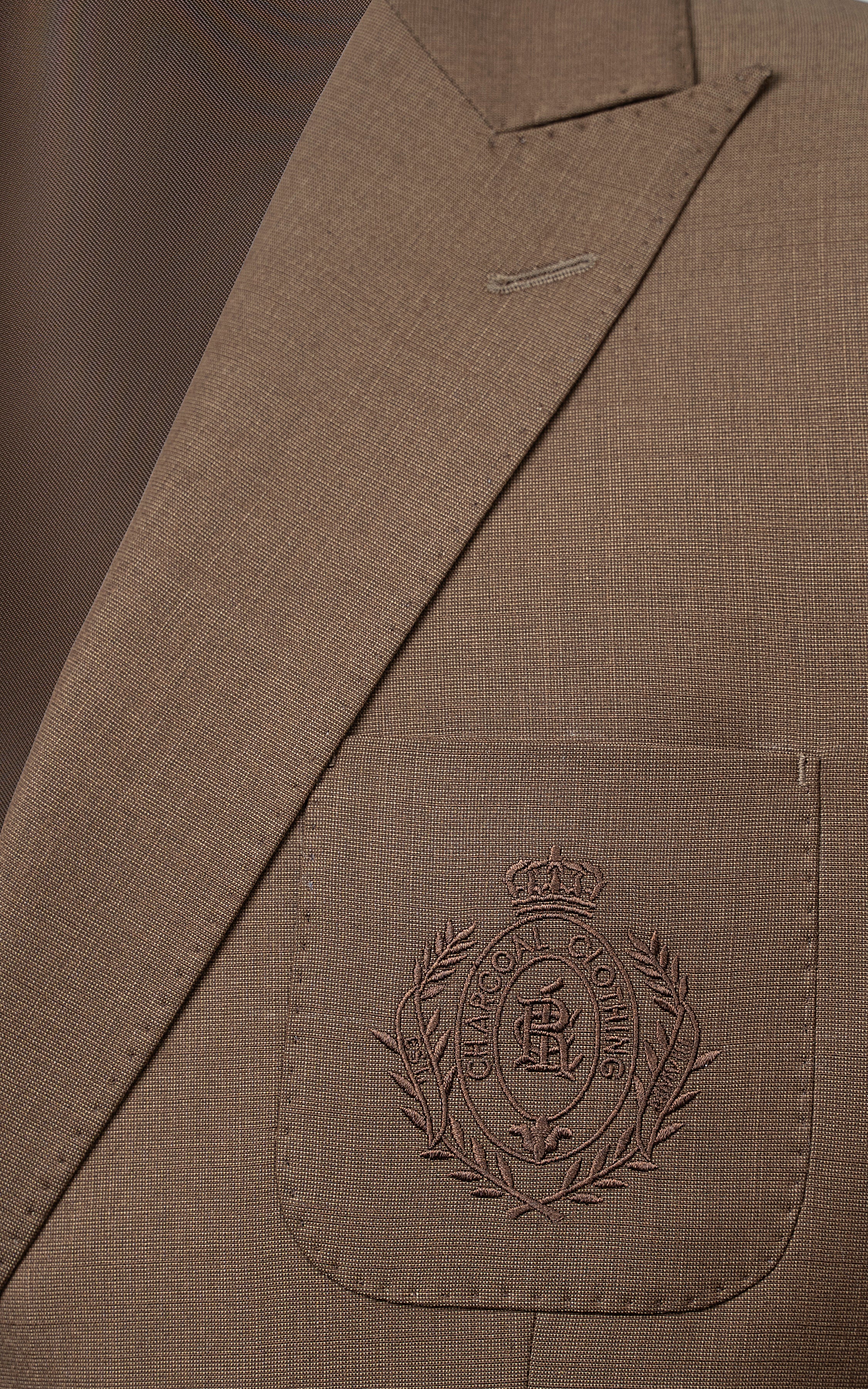 CASUAL COAT DOUBLE BREASTED KHAKI