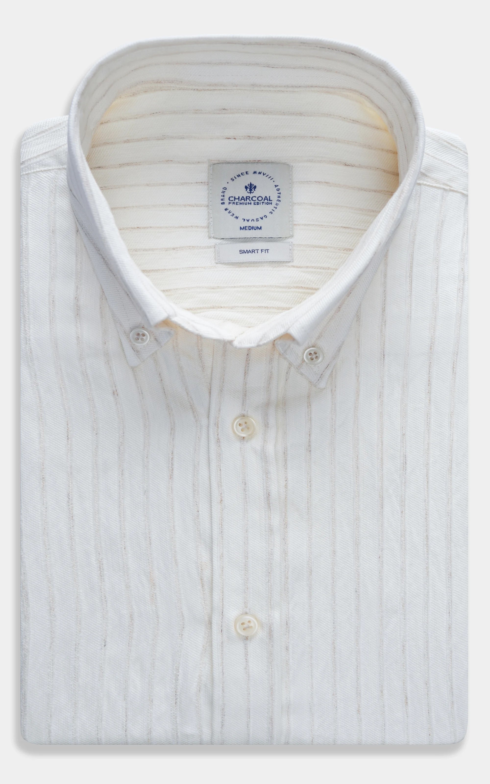 RELAXED SHIRT OFF WHITE
