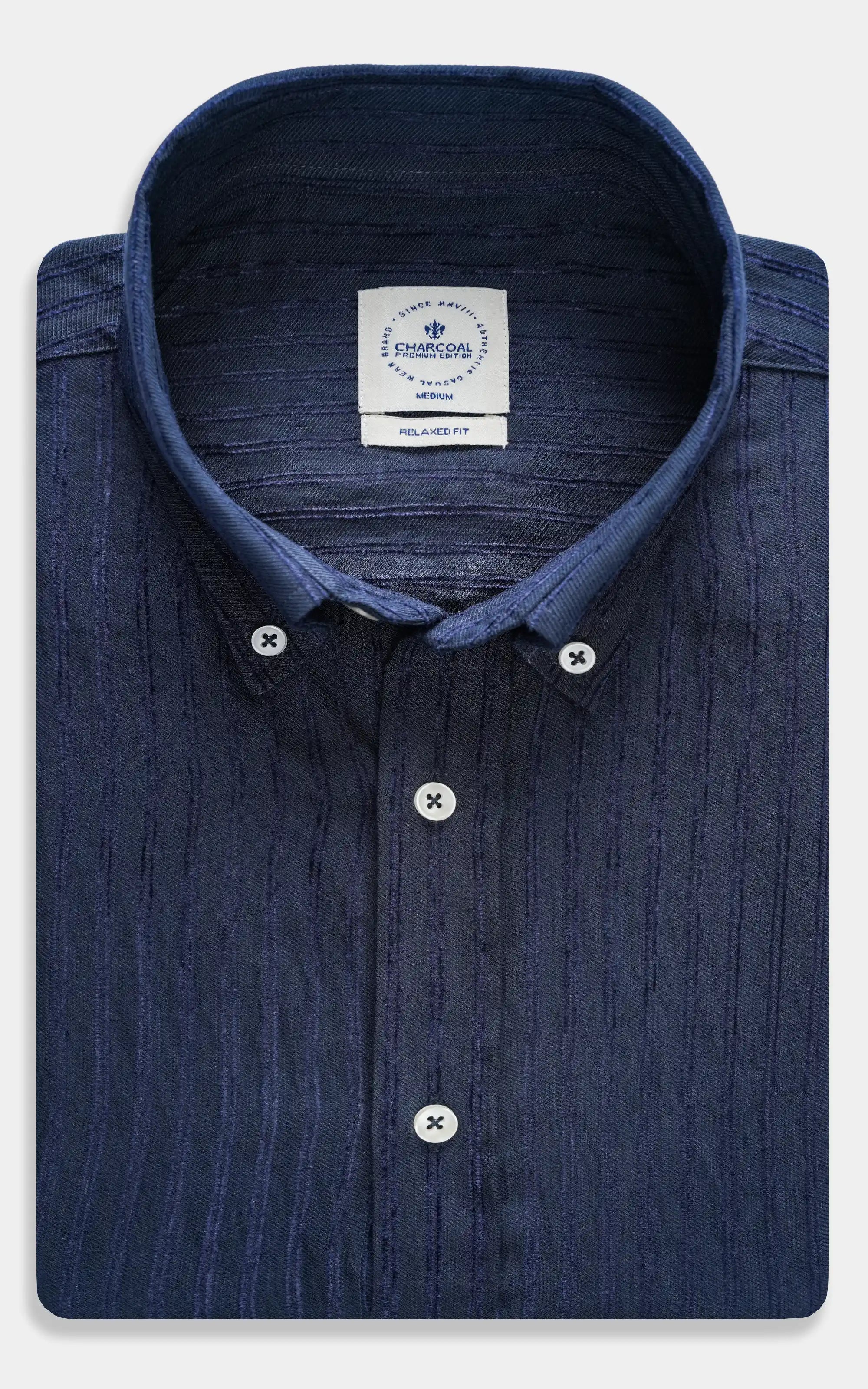 RELAXED SHIRT NAVY