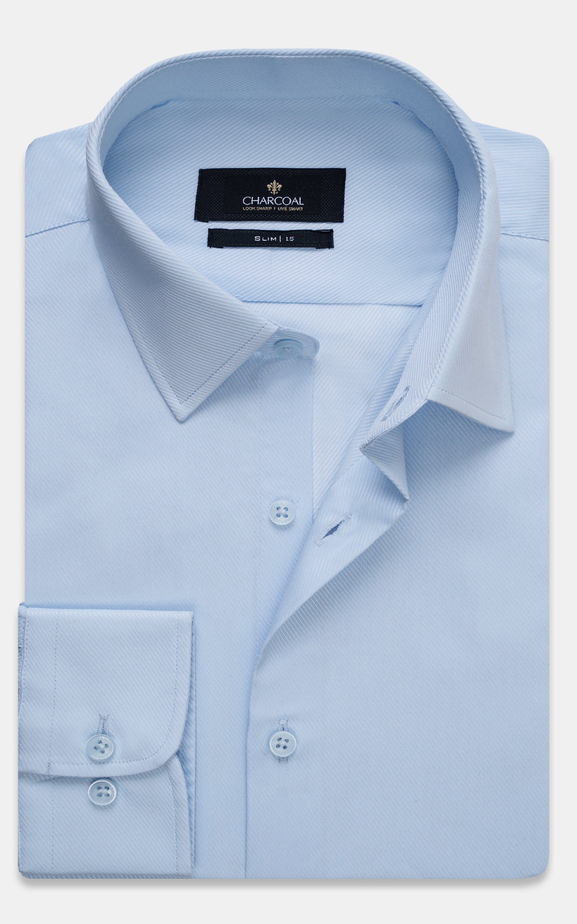 DRESS SHIRT SKY BLU