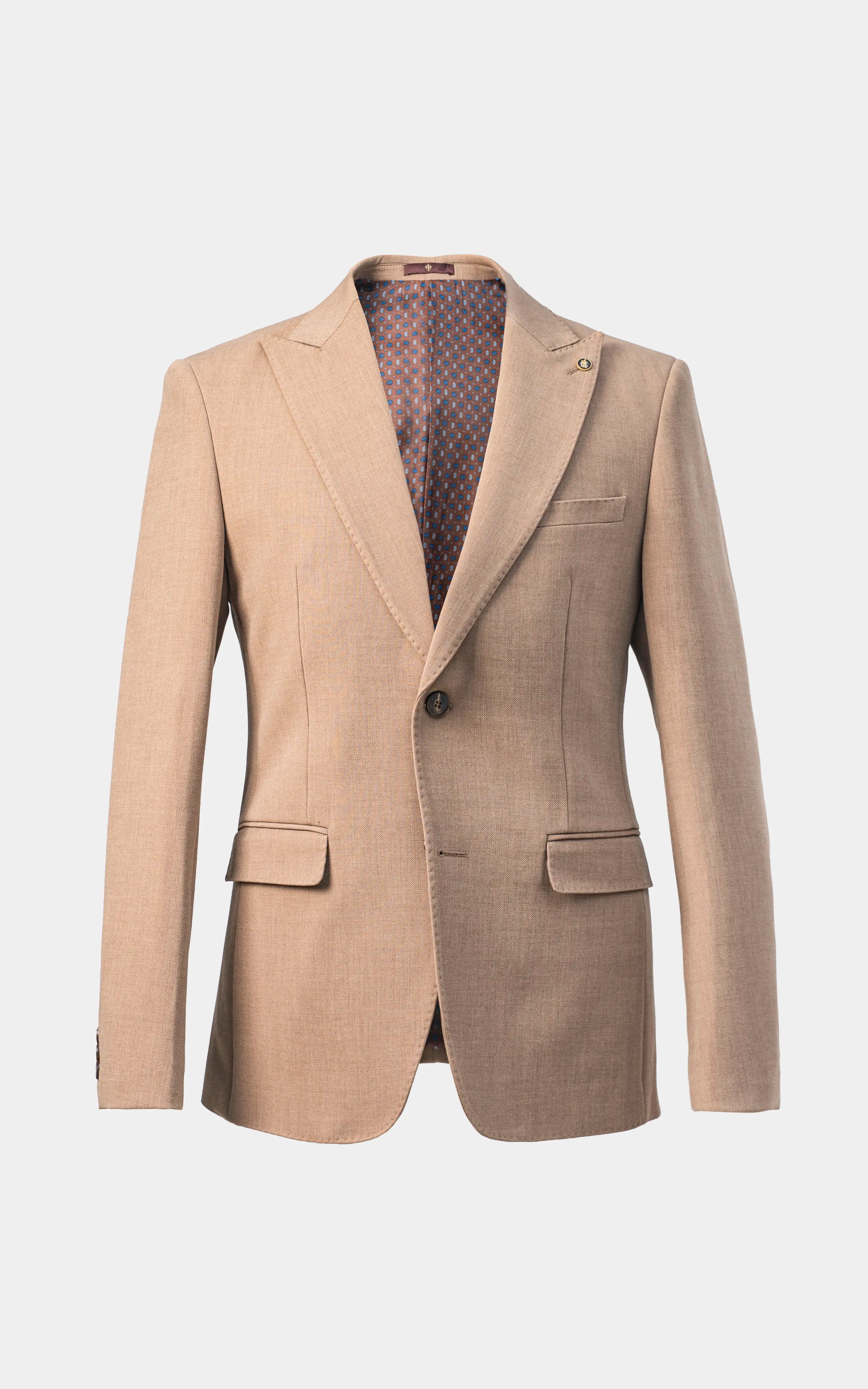 Men's Formal Blazer Khaki