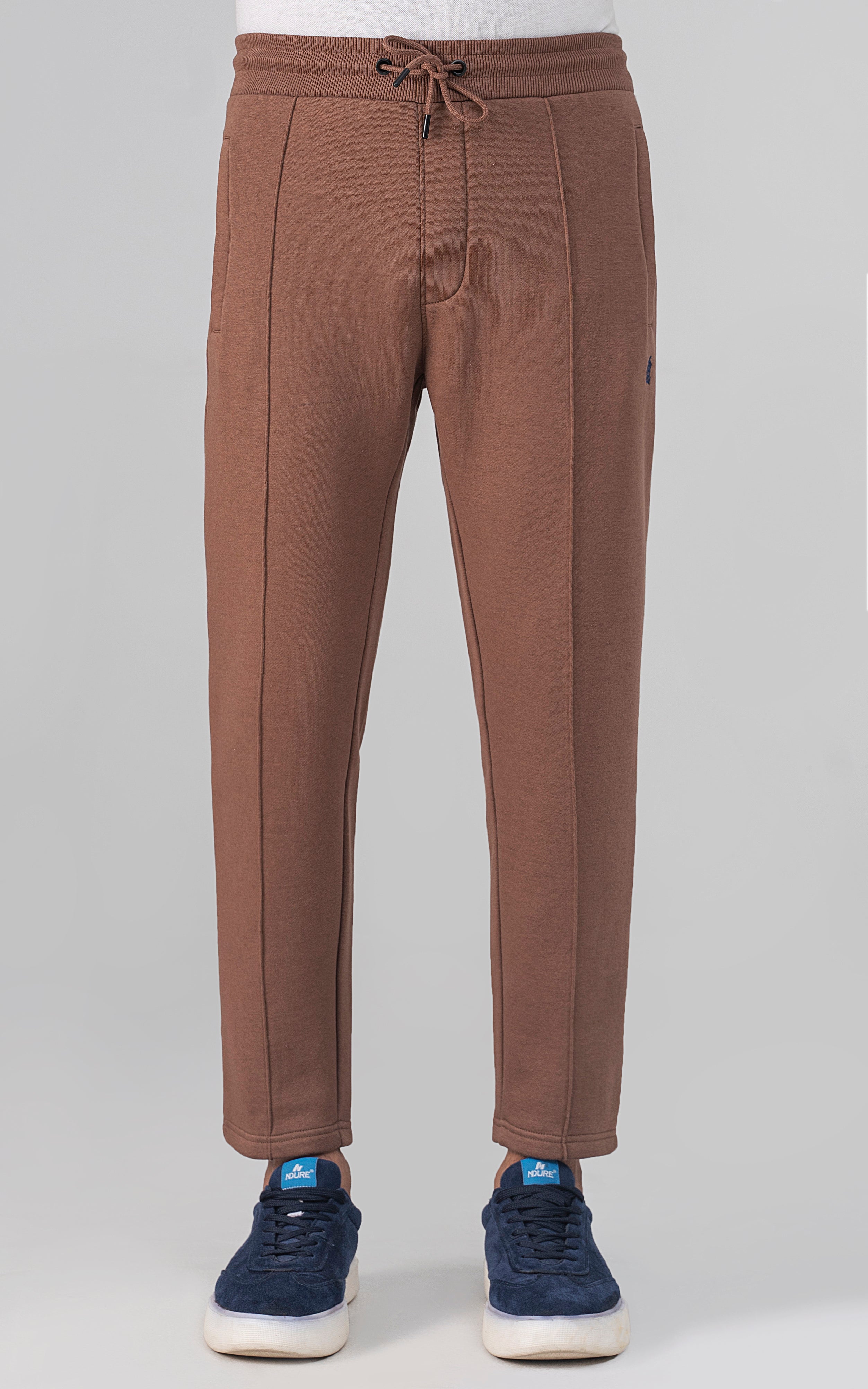 REGULAR FLEECE JOGGER TROUSER RUST