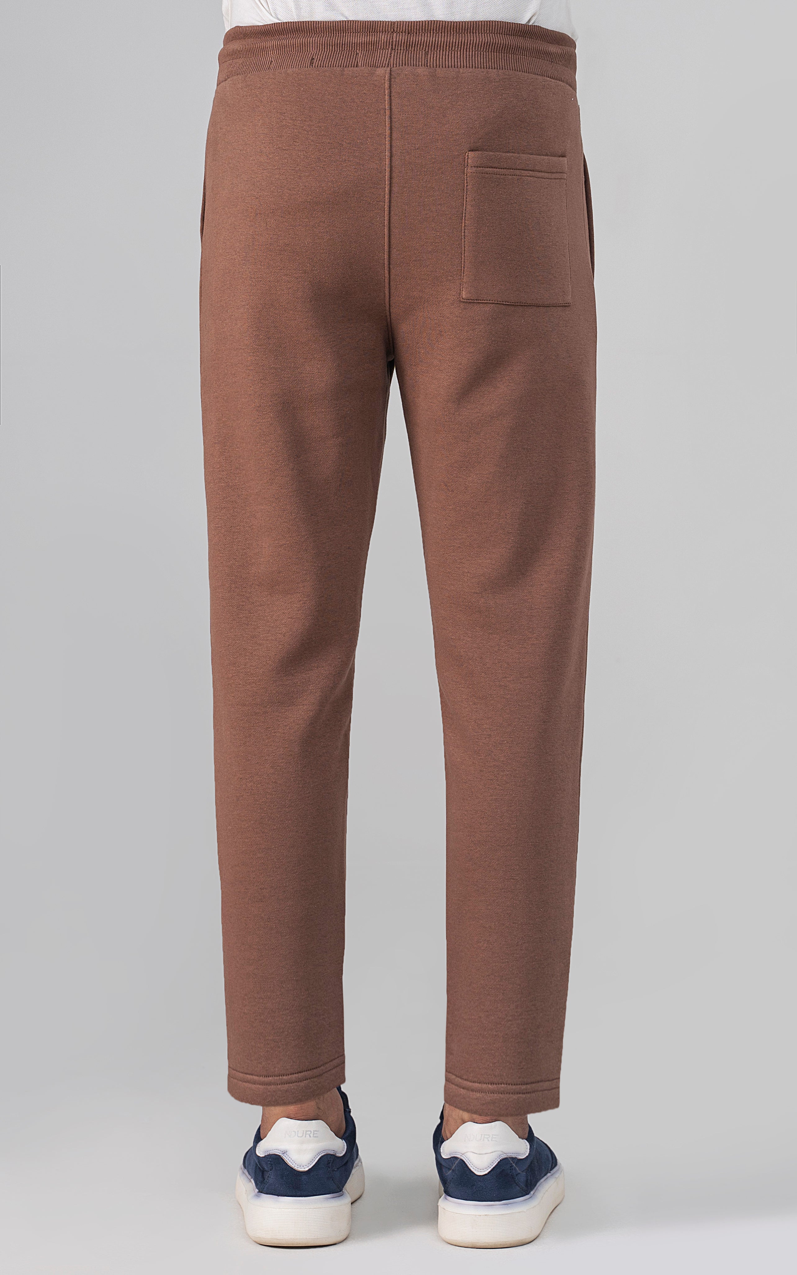 REGULAR FLEECE JOGGER TROUSER RUST