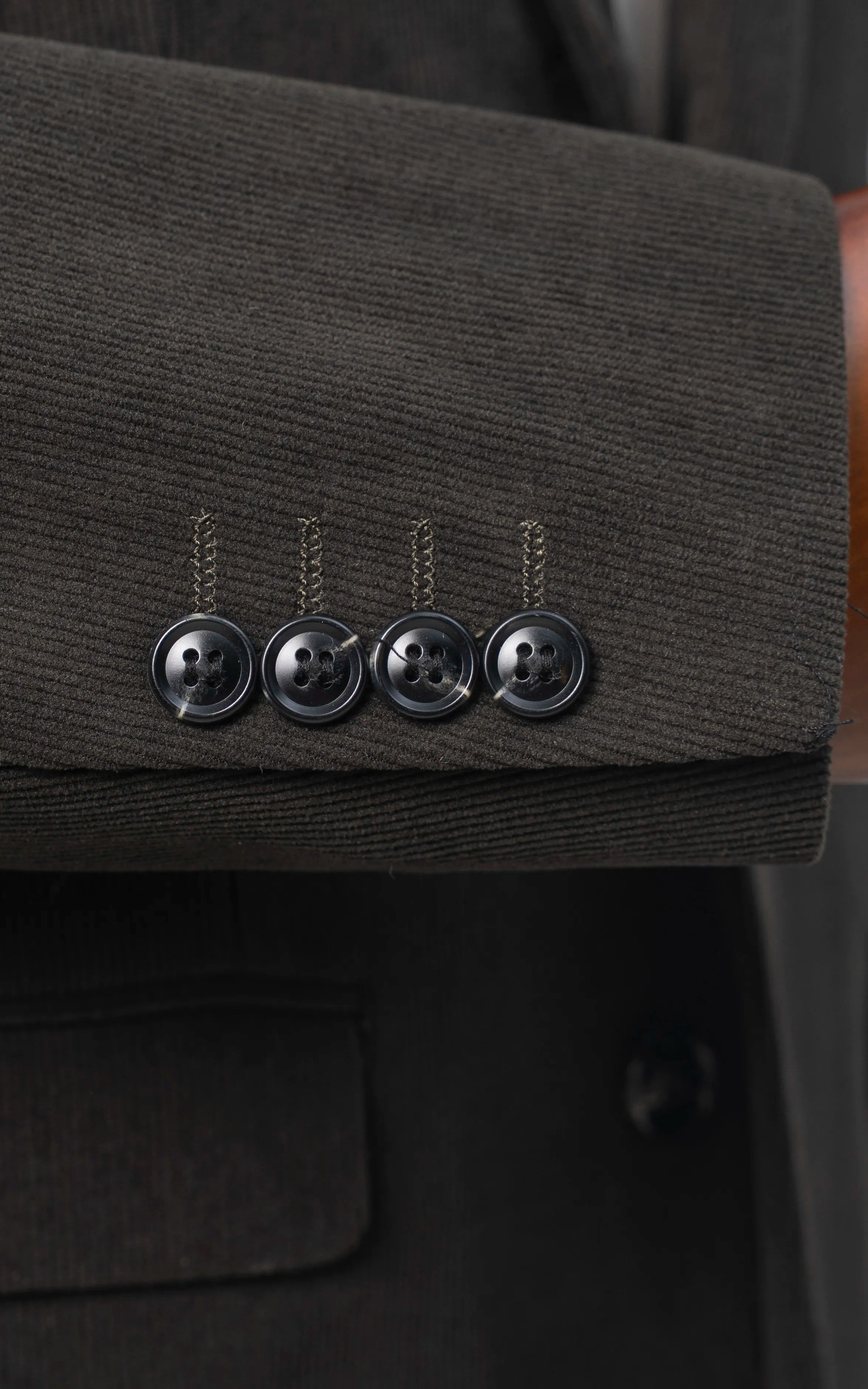 Men's Corduroy Blazer Dark Olive