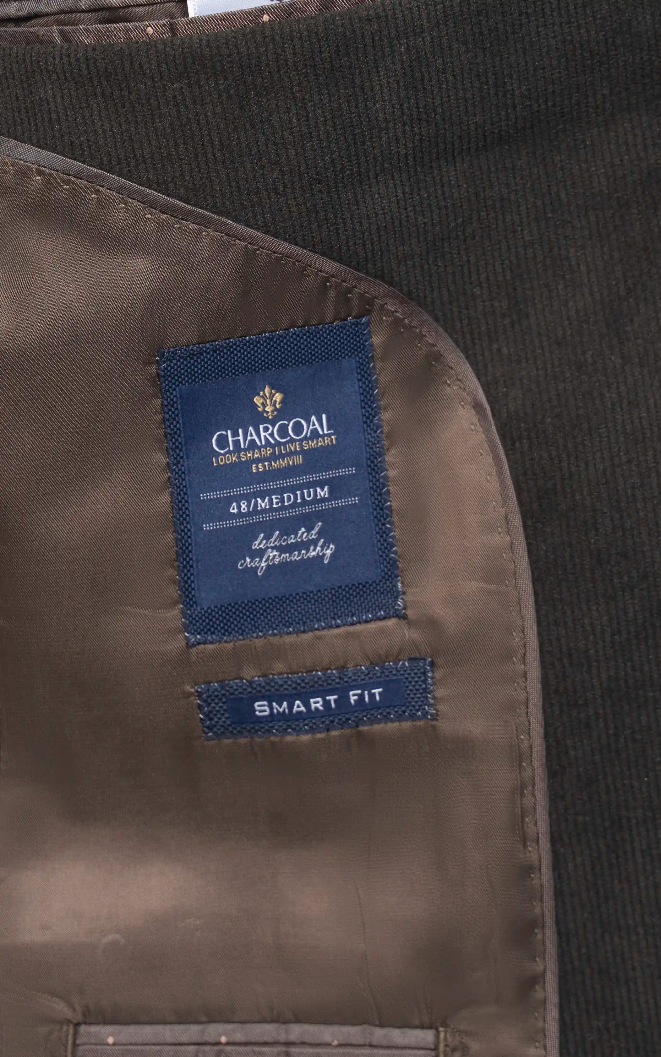 Men's Corduroy Blazer Dark Olive