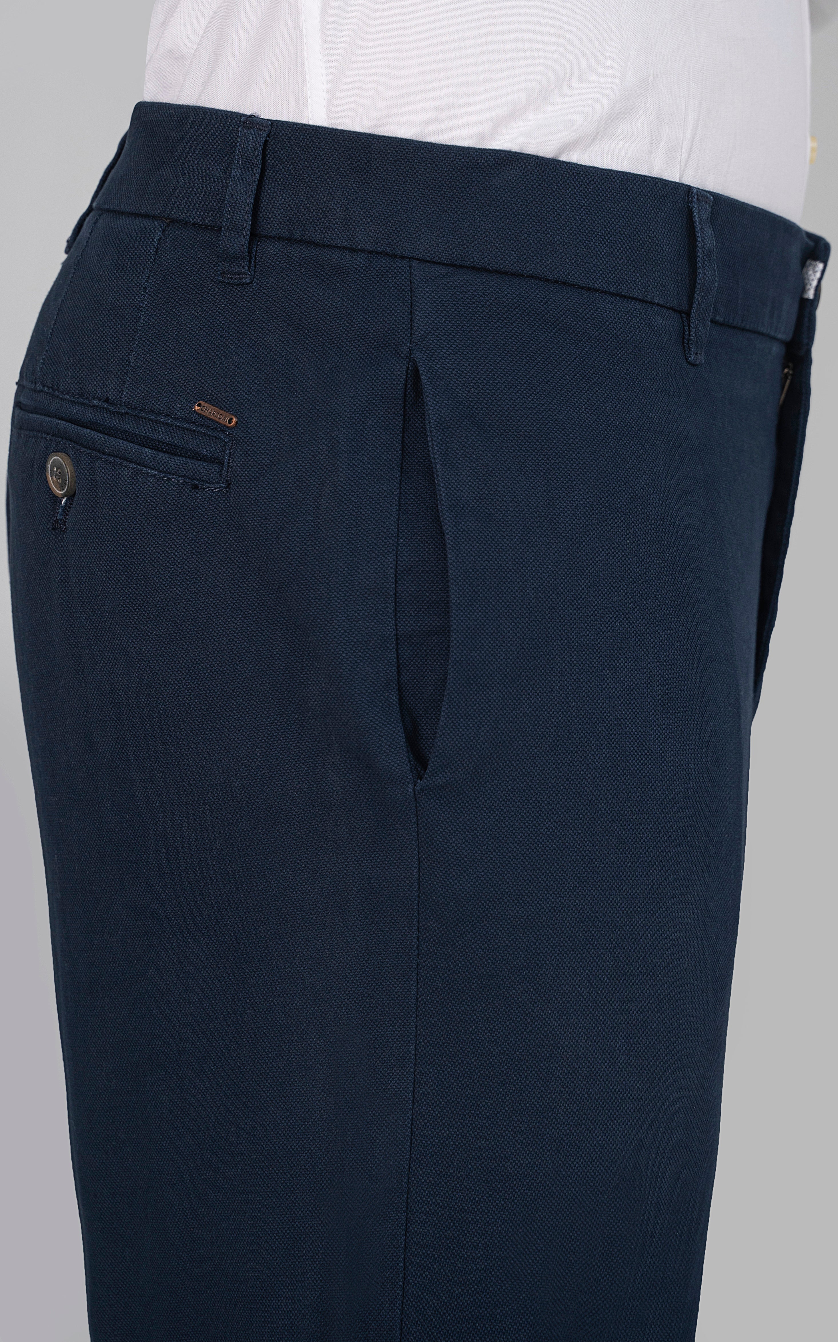 CASUAL PANT CROSS POCKET NAVY