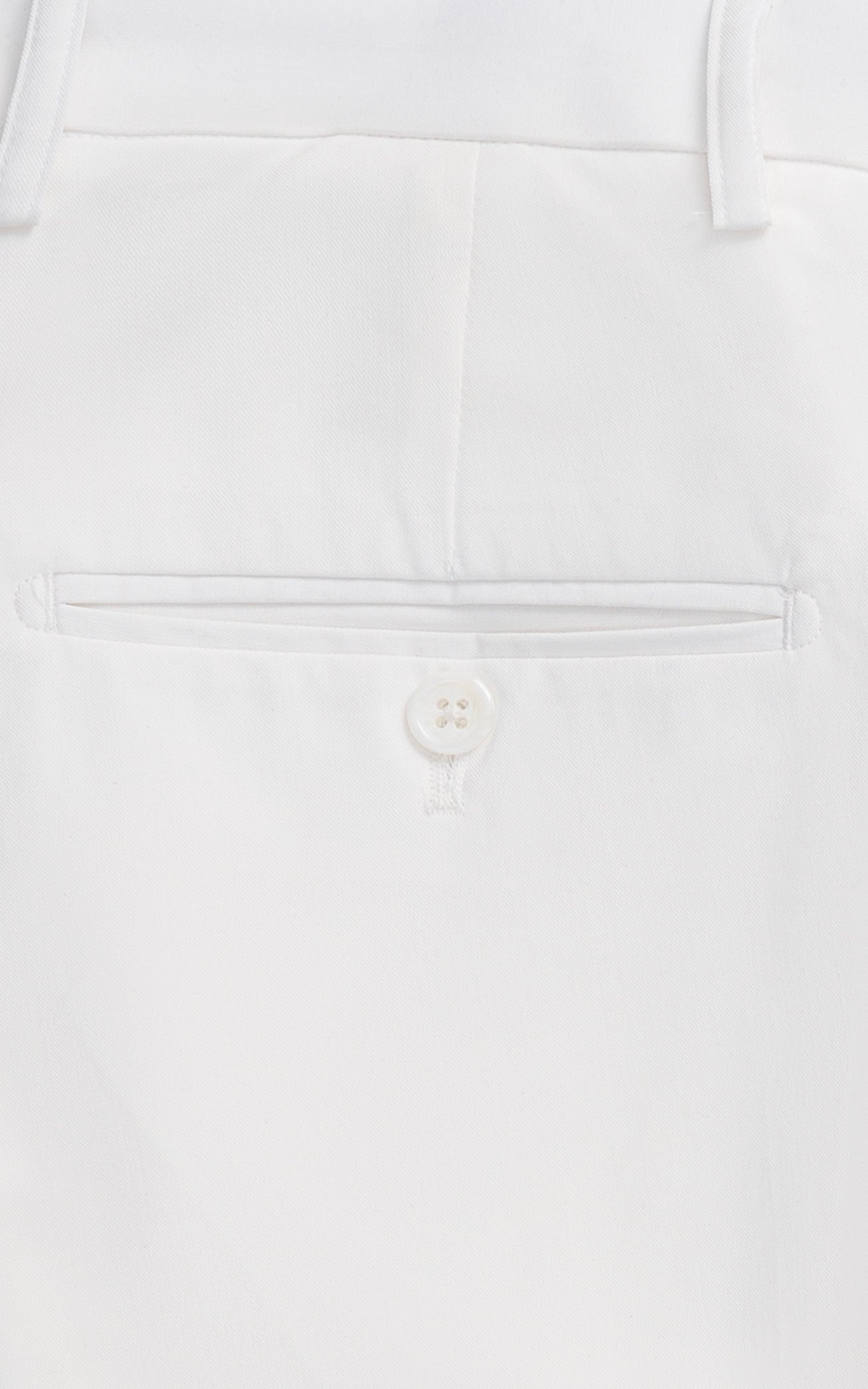 Smart Fit White Dress Pant