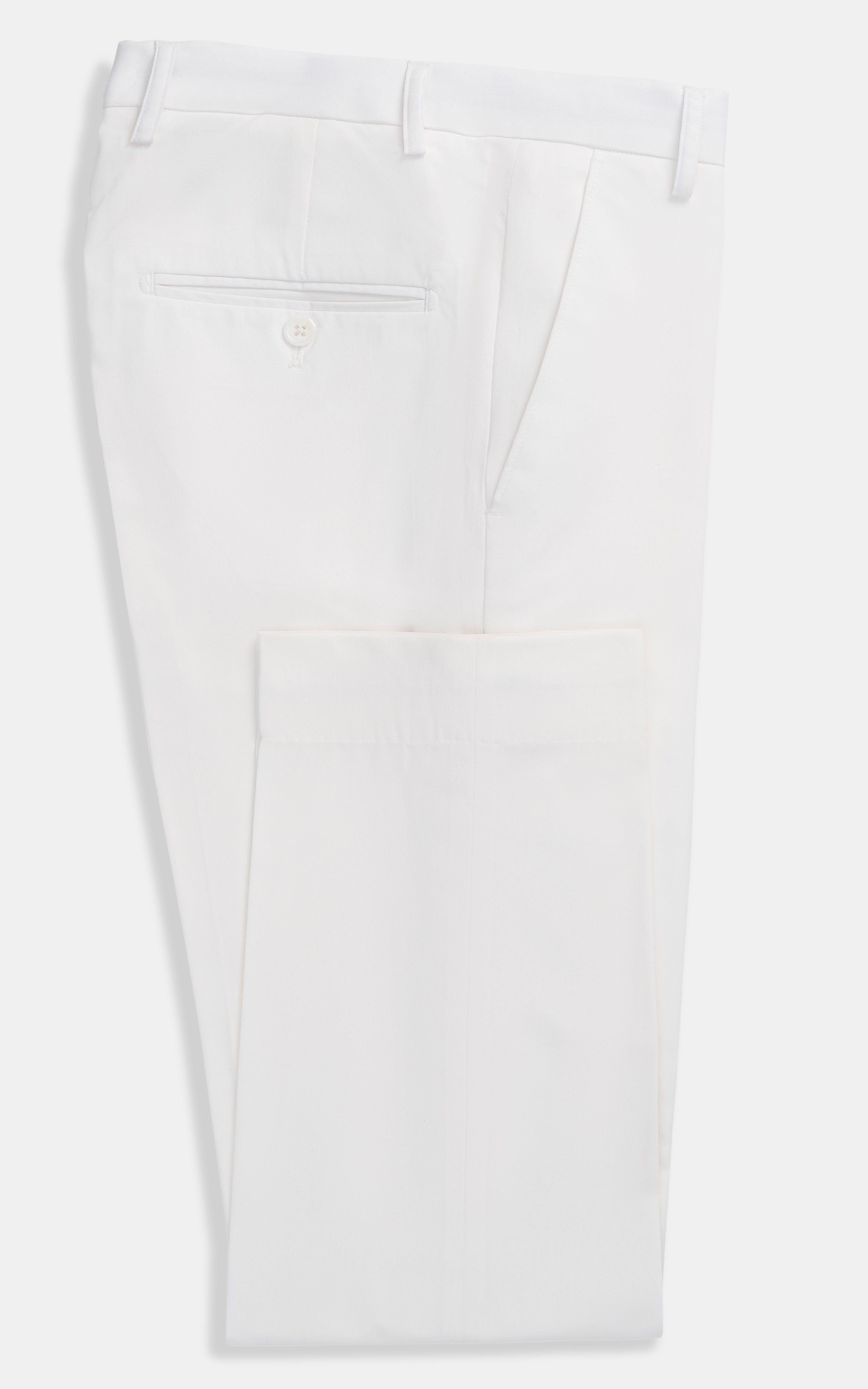 Smart Fit White Dress Pant