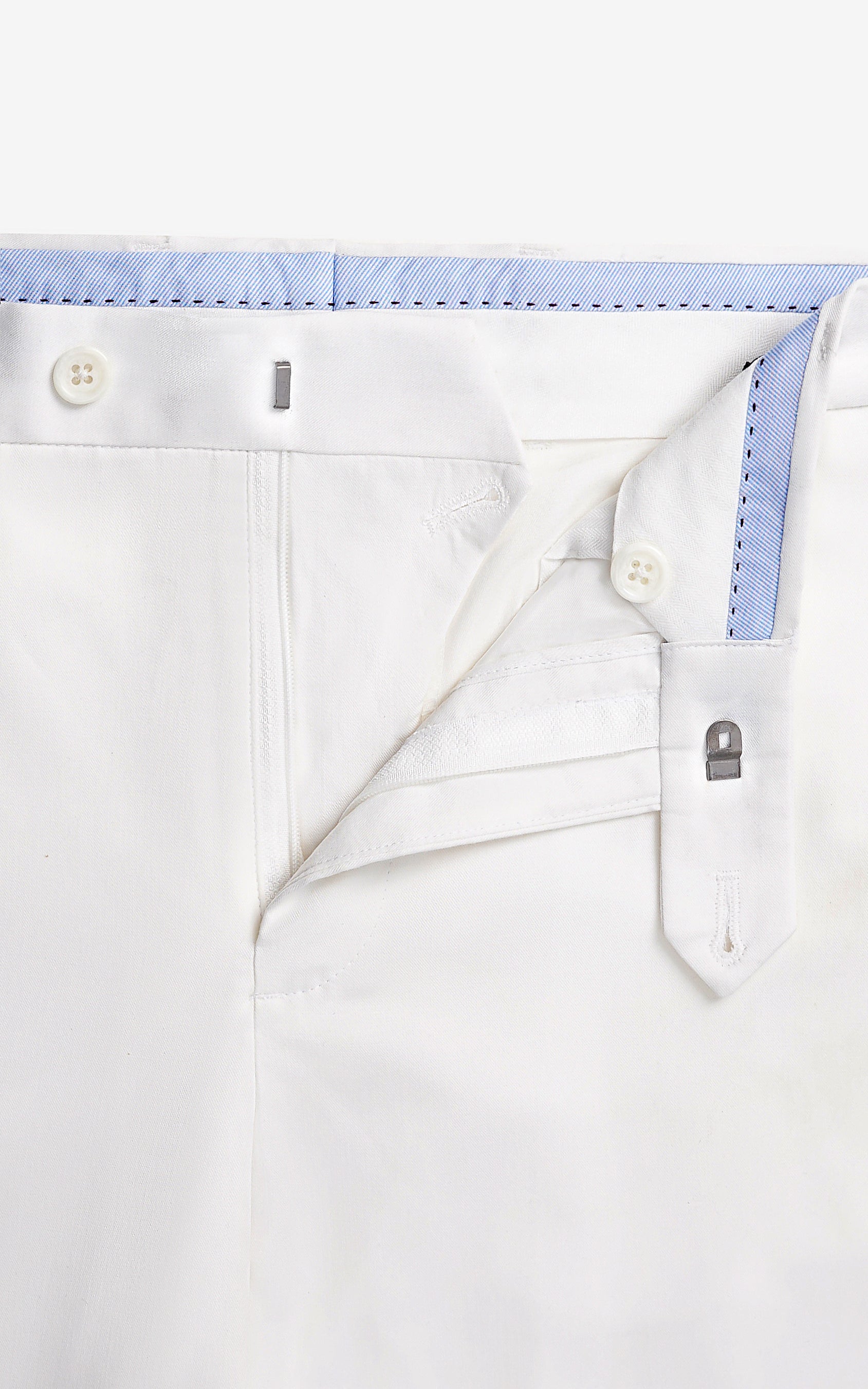 Smart Fit White Dress Pant