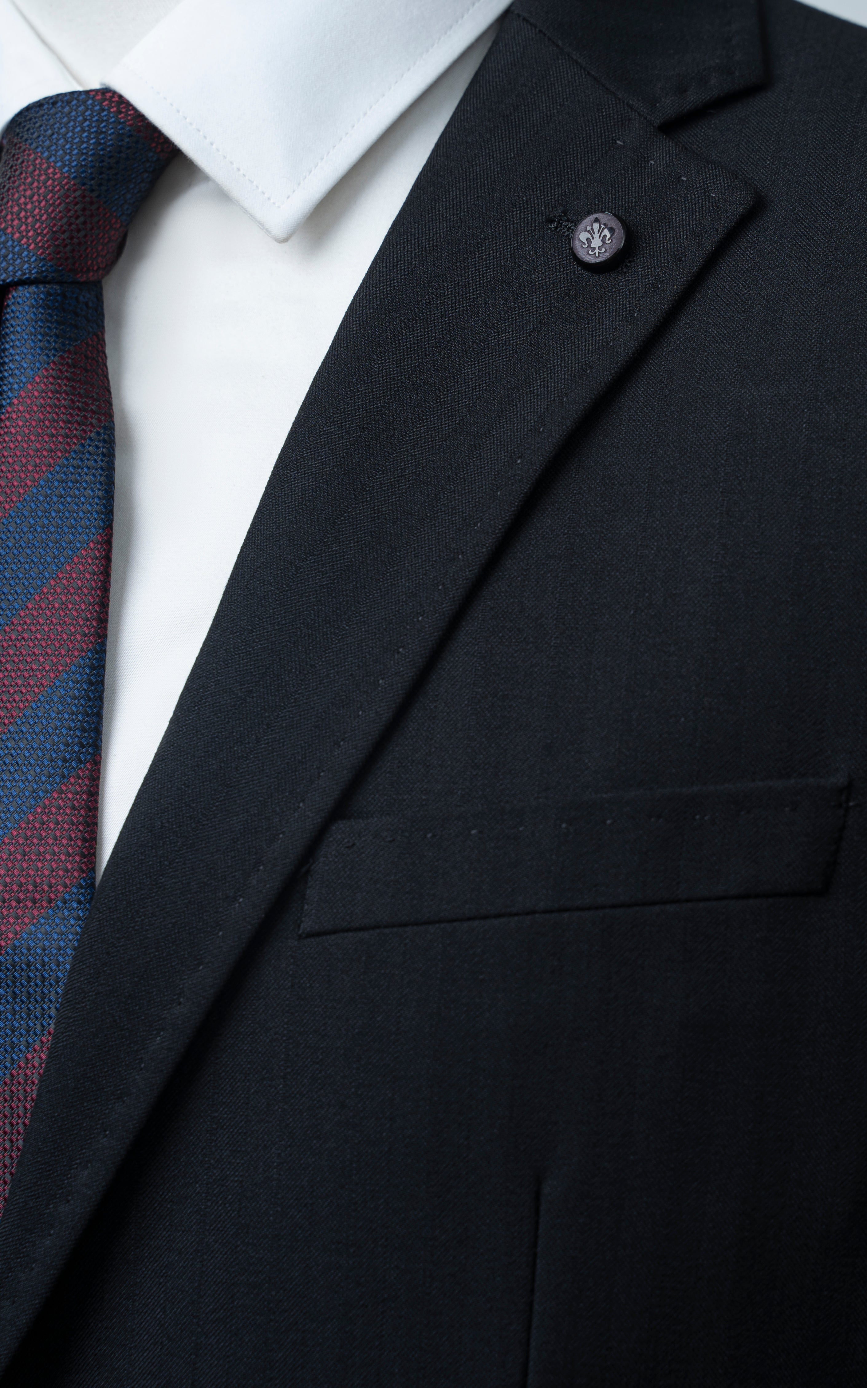2 PIECE SUIT BLACK