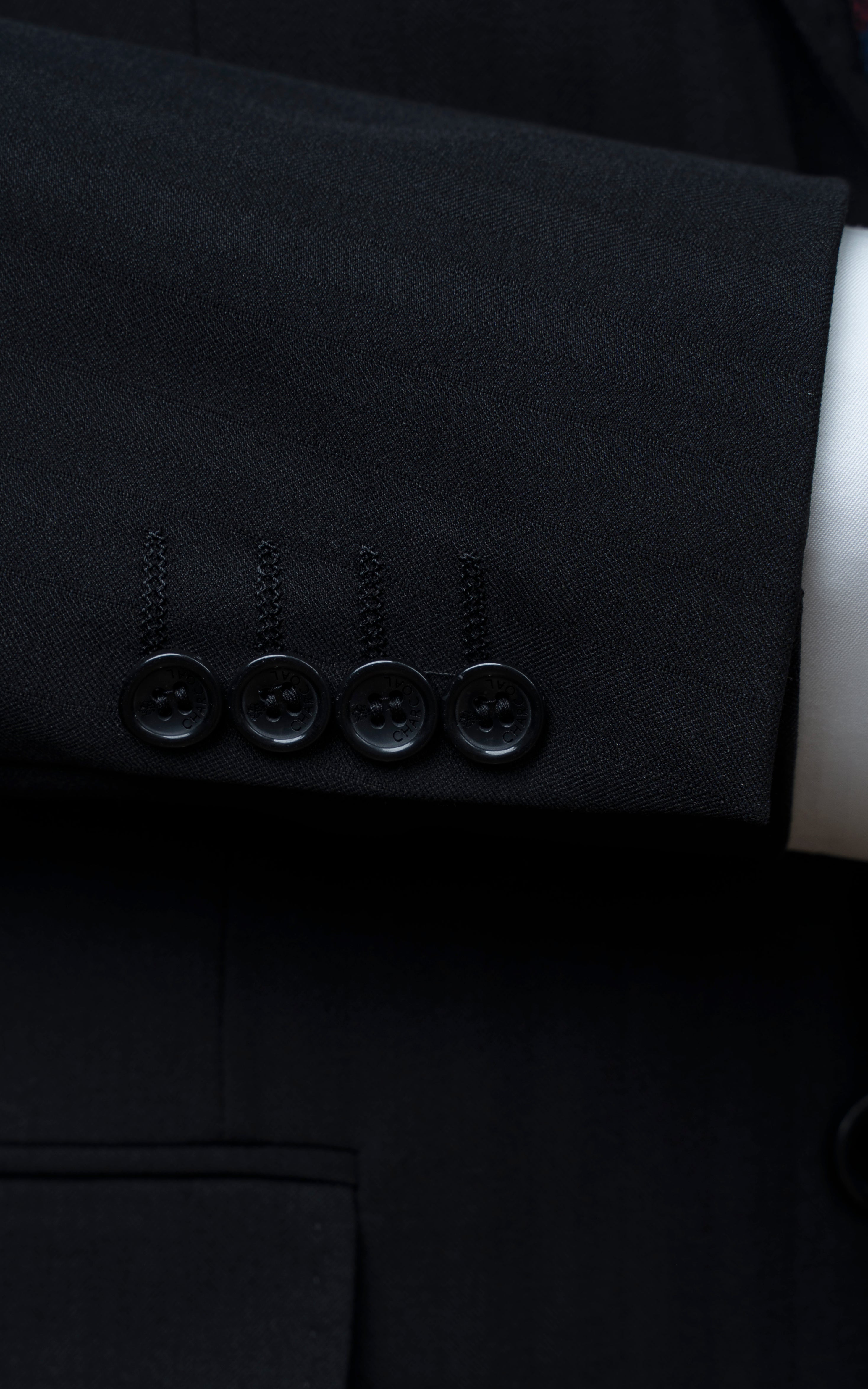 2 PIECE SUIT BLACK