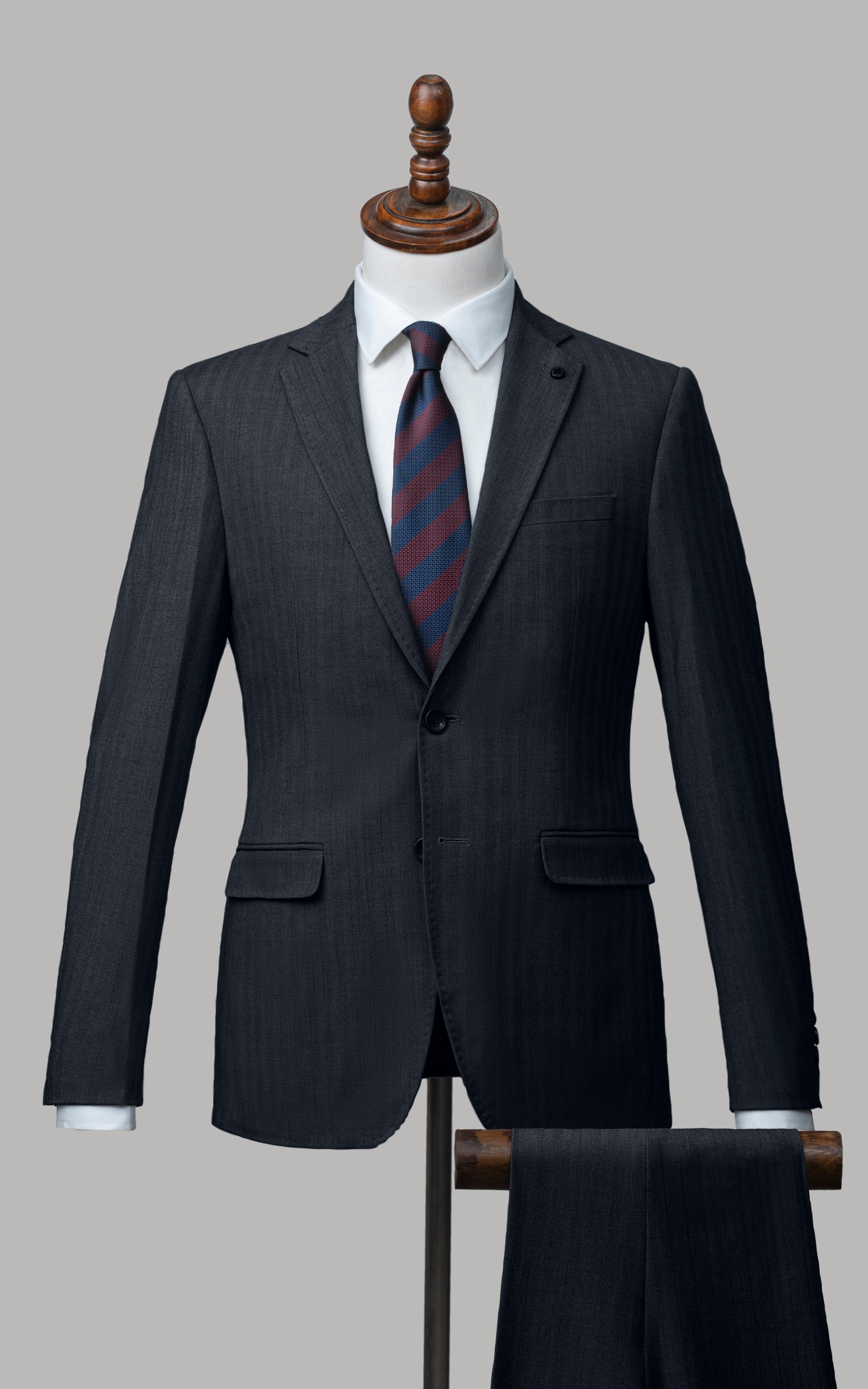 2 PIECE SUIT BLACK