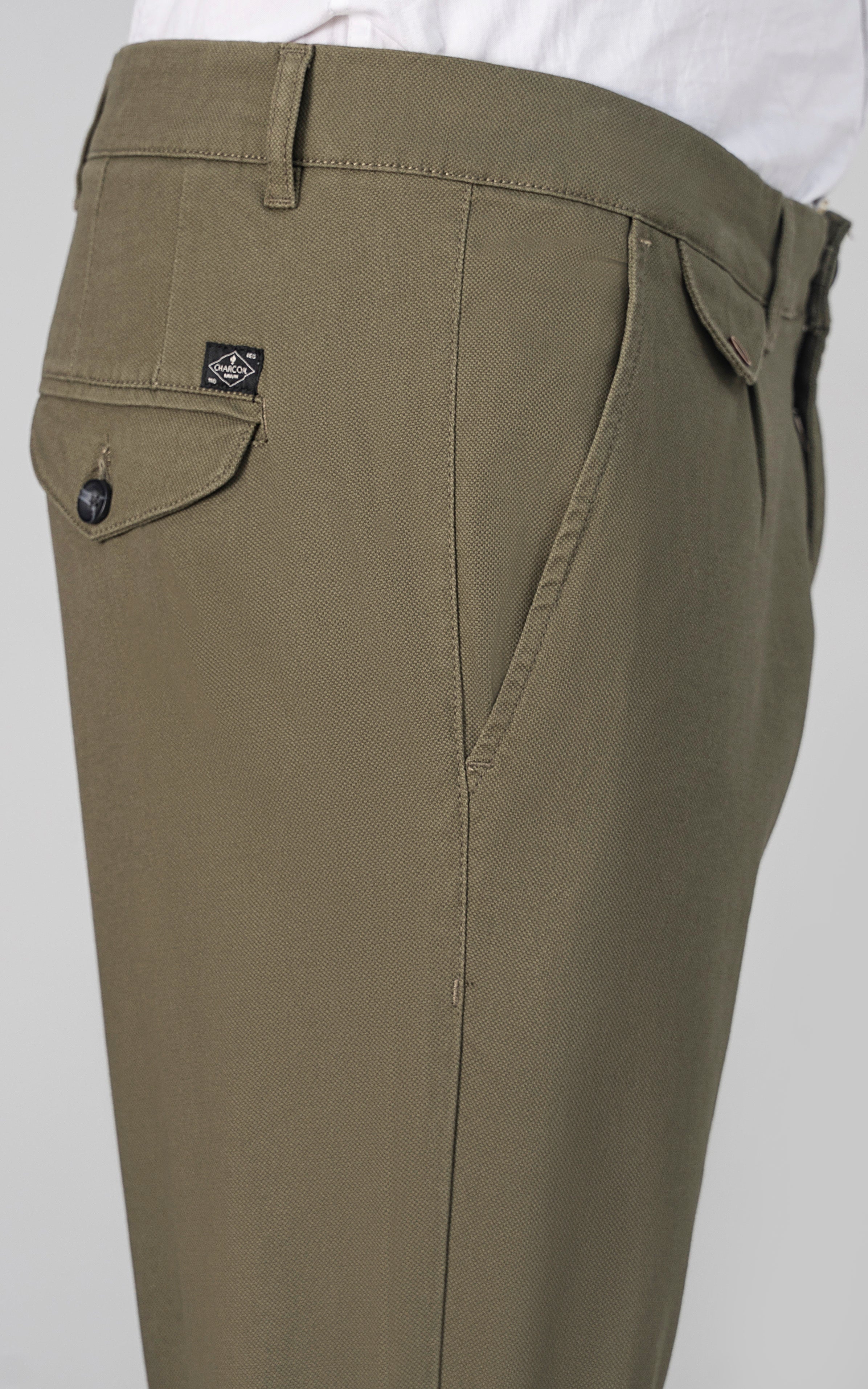 CASUAL PANT CROSS POCKET OLIVE