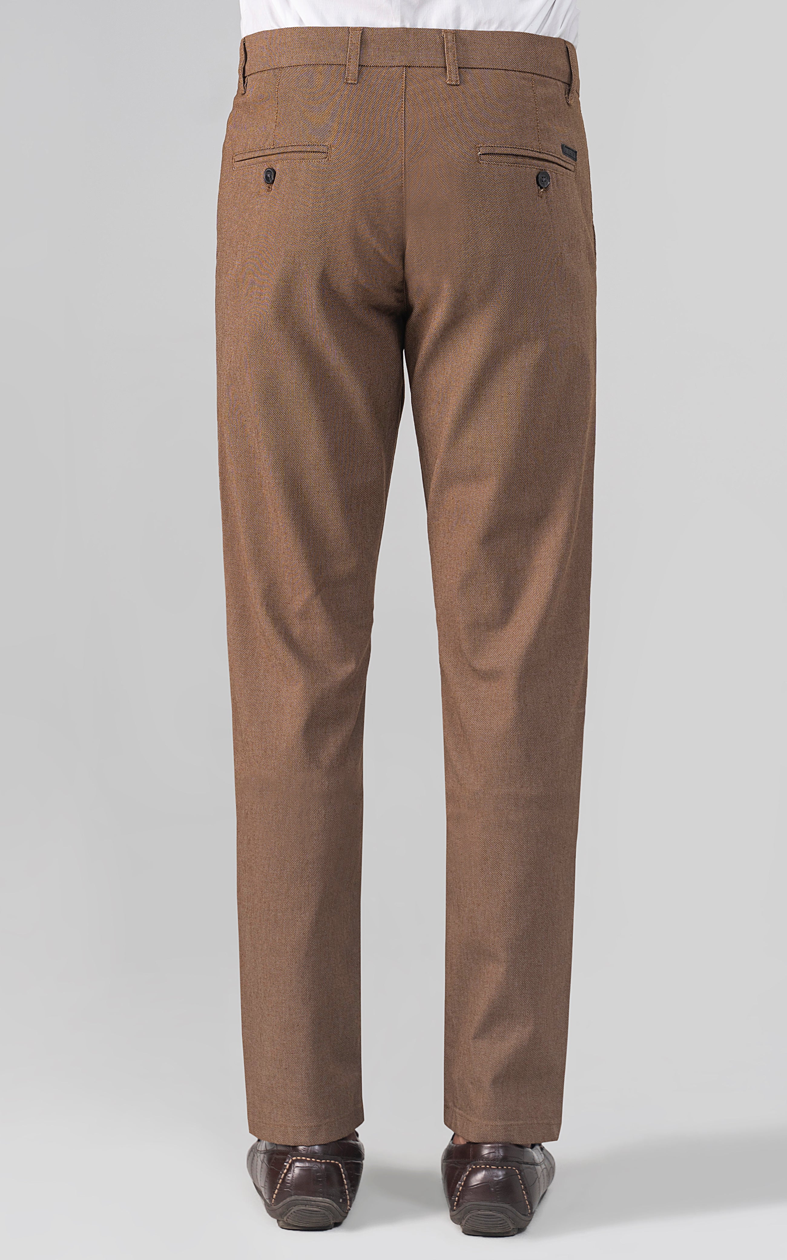 CASUAL PANT CROSS POCKET CAMEL