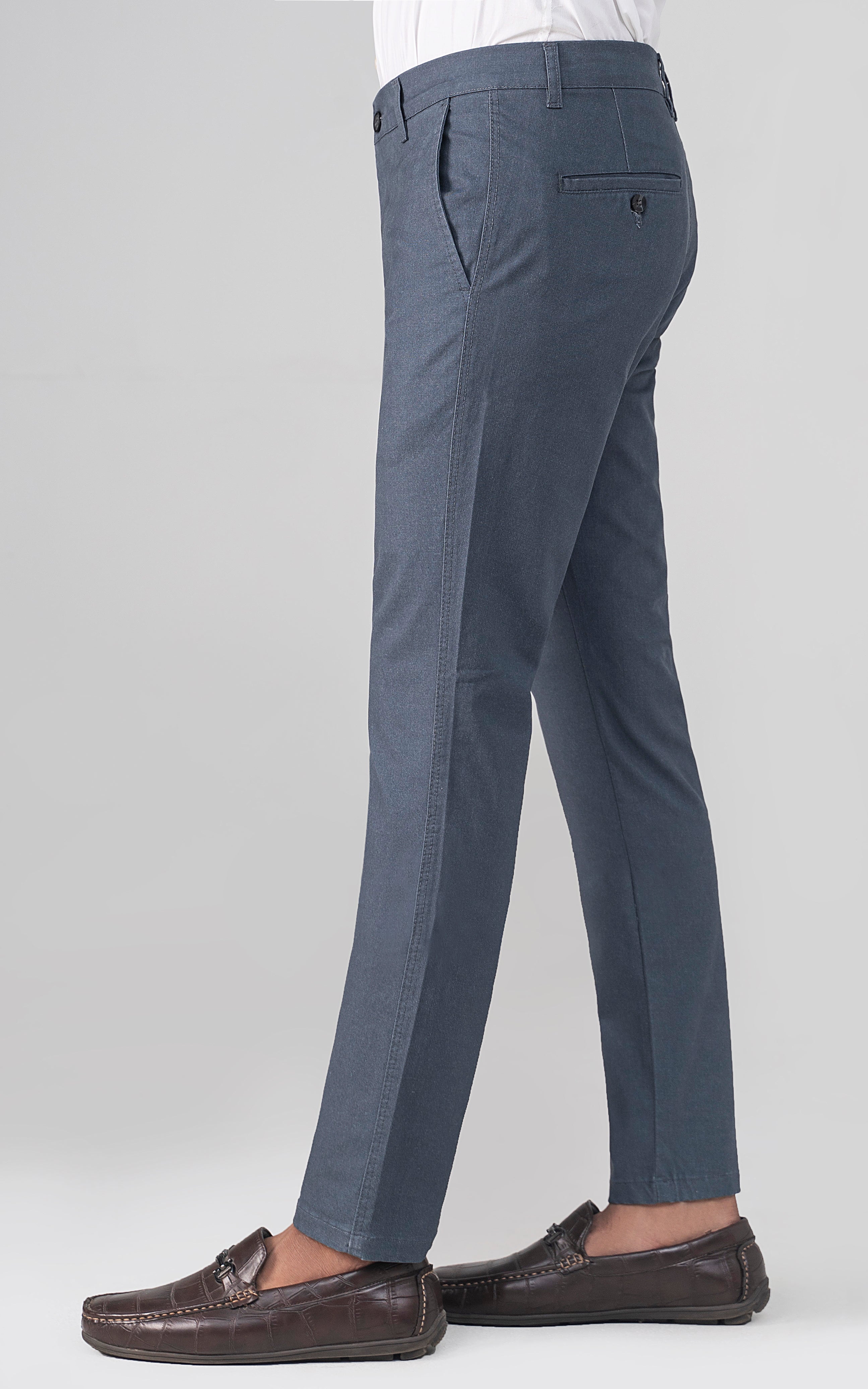 CASUAL PANT CROSS POCKET BLUE