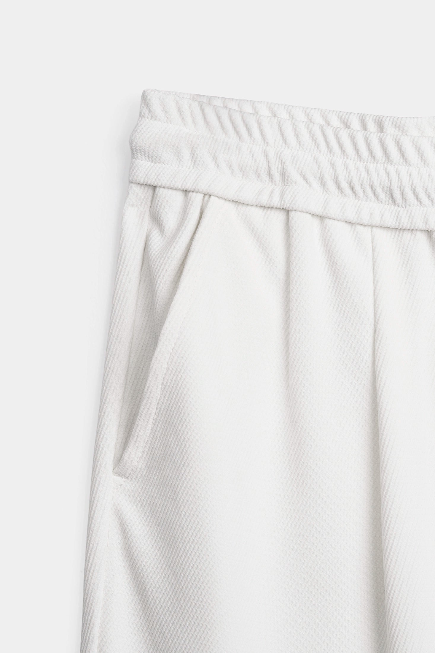 CASUAL TROUSER RELAX FIT OFF WHITE