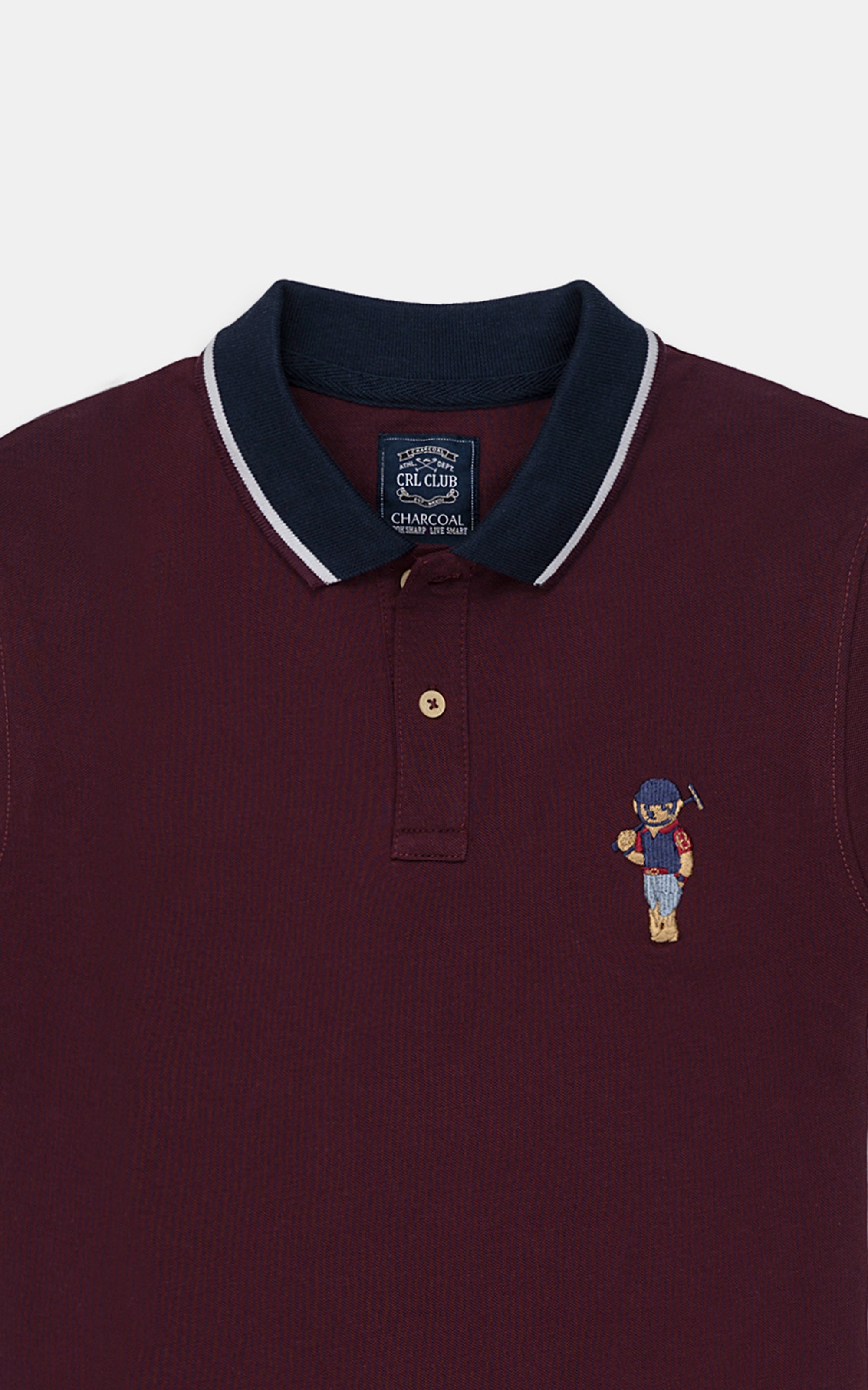 CLASSIC POLO MAROON