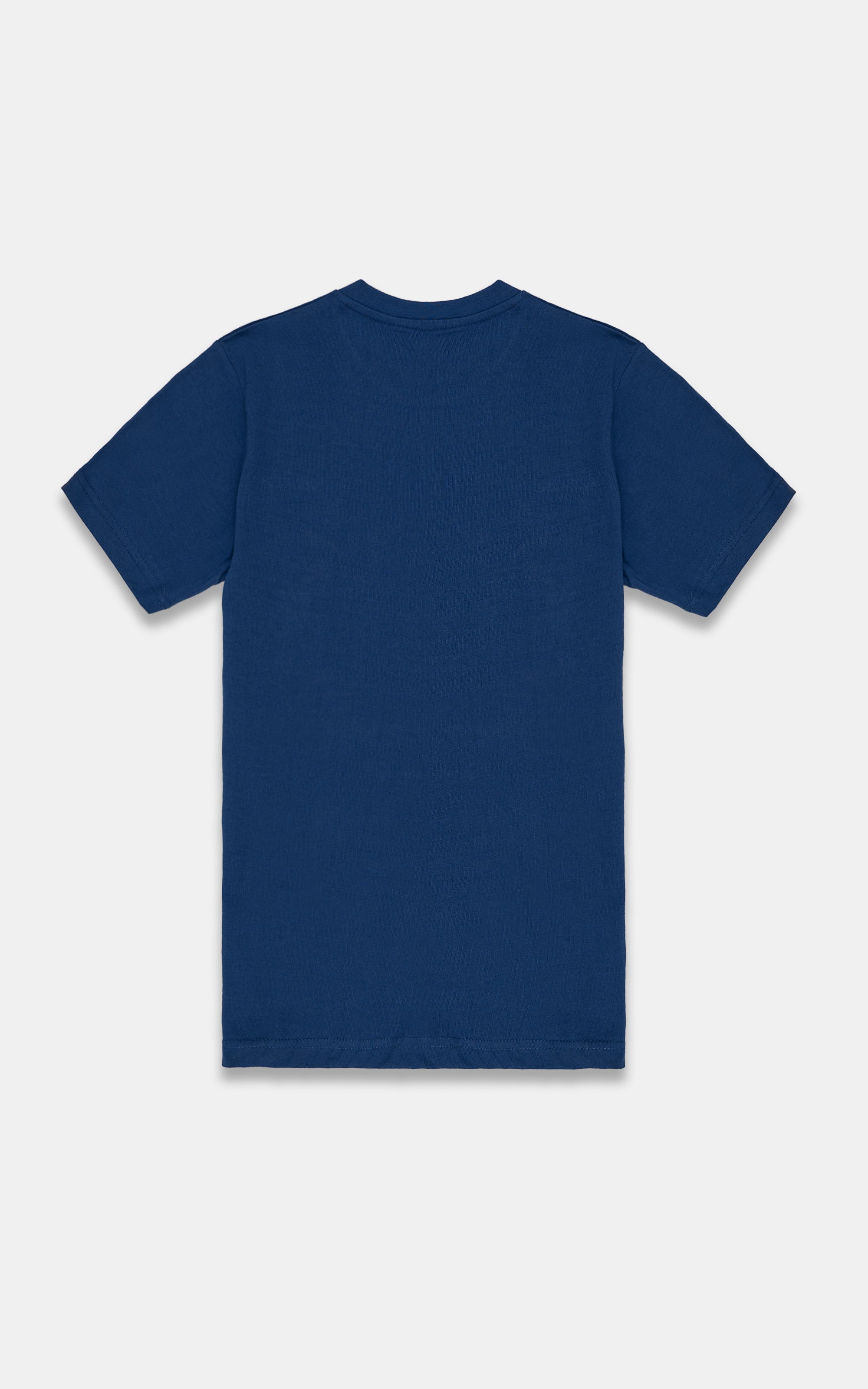 T SHIRT ROUND NECK ROYAL BLUE