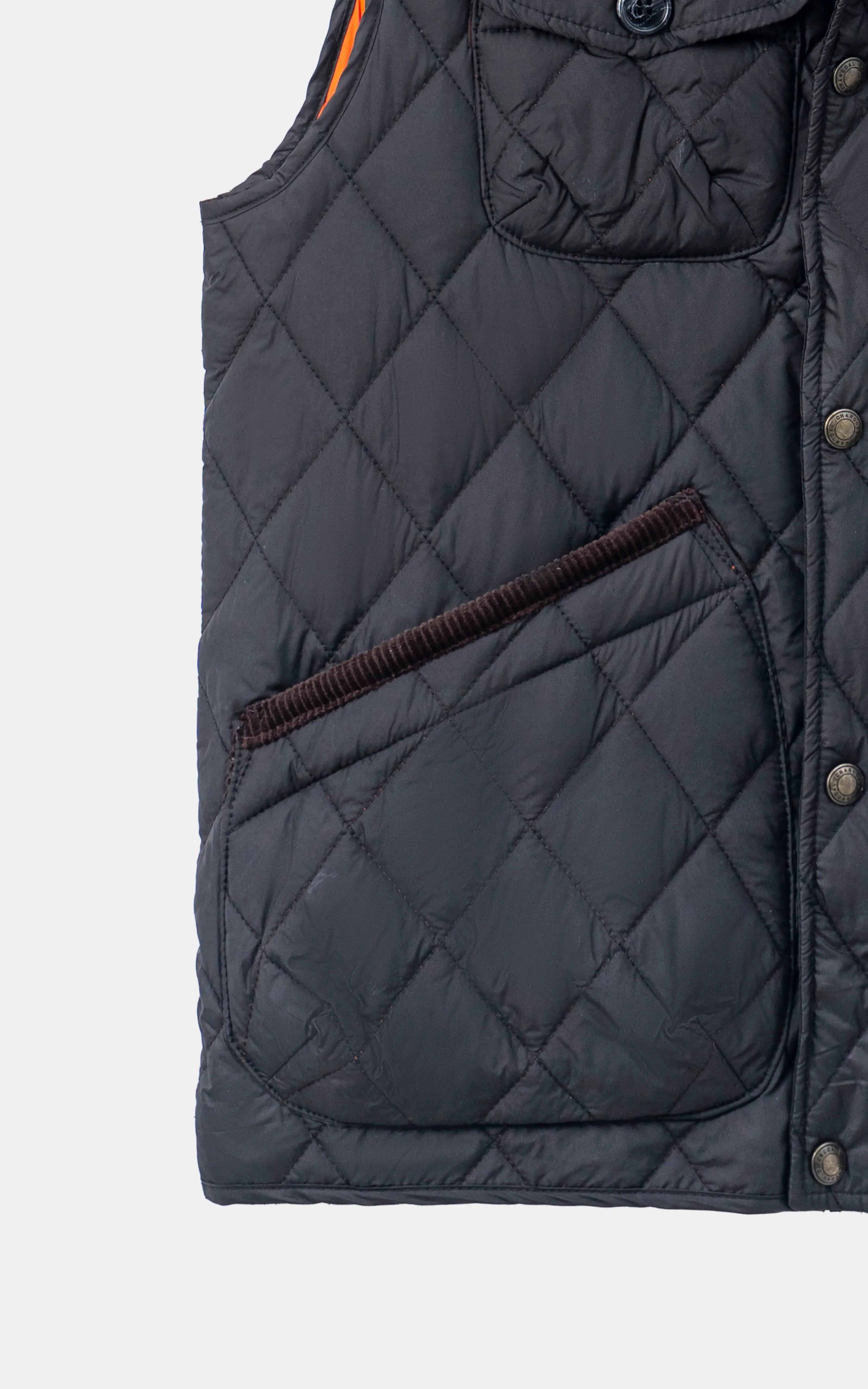 SMART FIT LIGHTWEIGHT SLEEVELESS JACKET BLACK