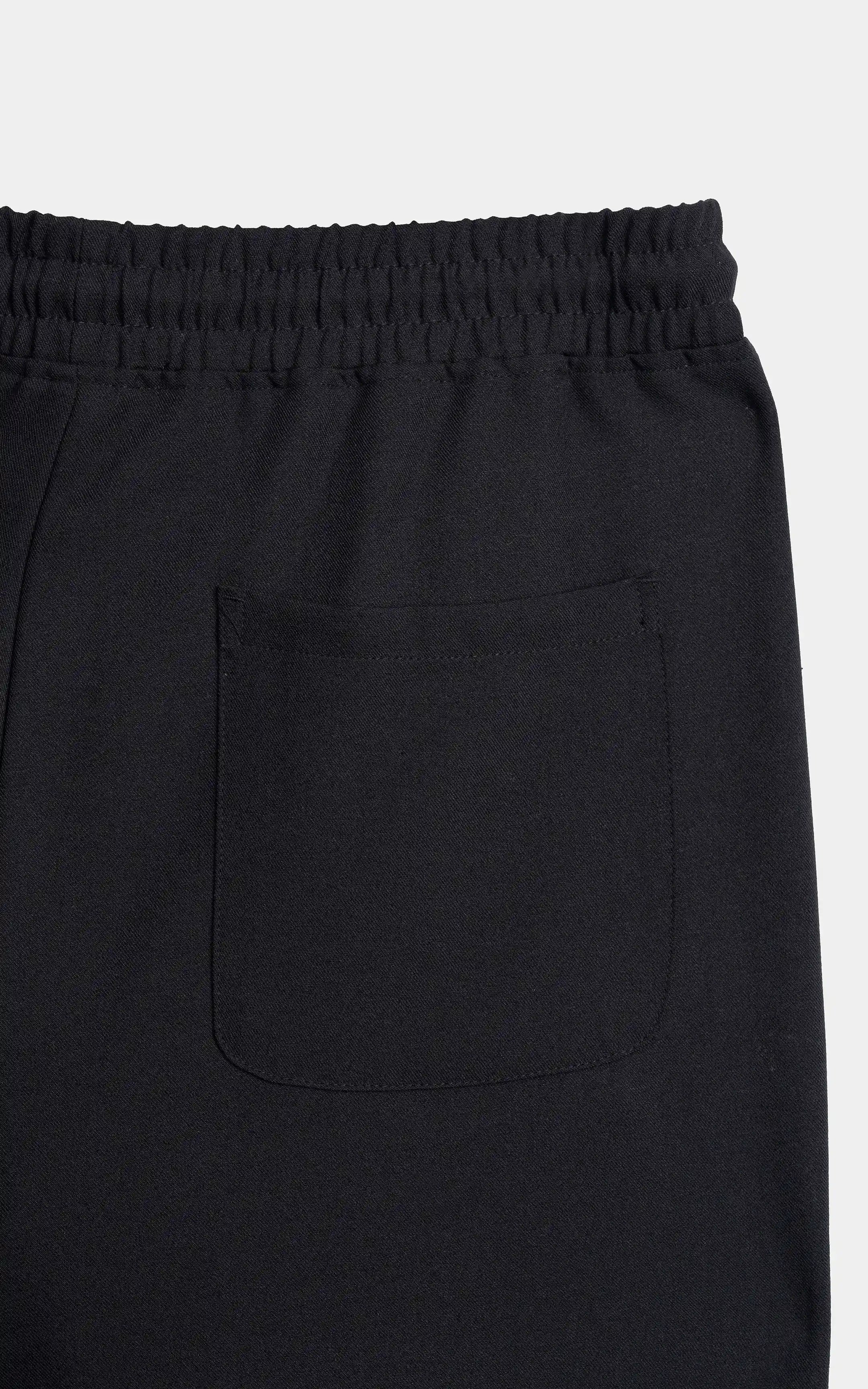 CASUAL TROUSER SMART FIT BLACK