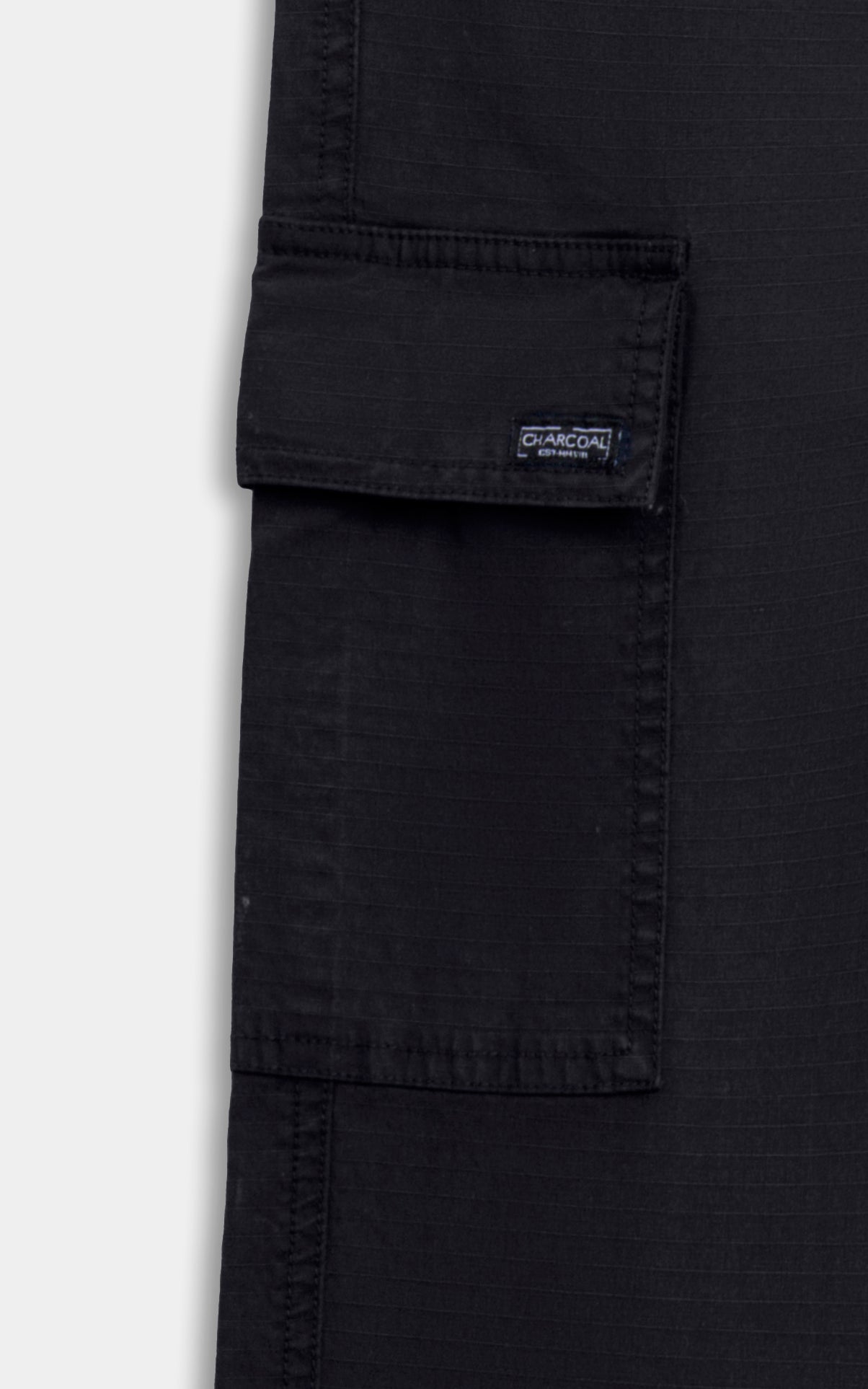 CARGO TROUSER STRAIGHT FIT BLACK